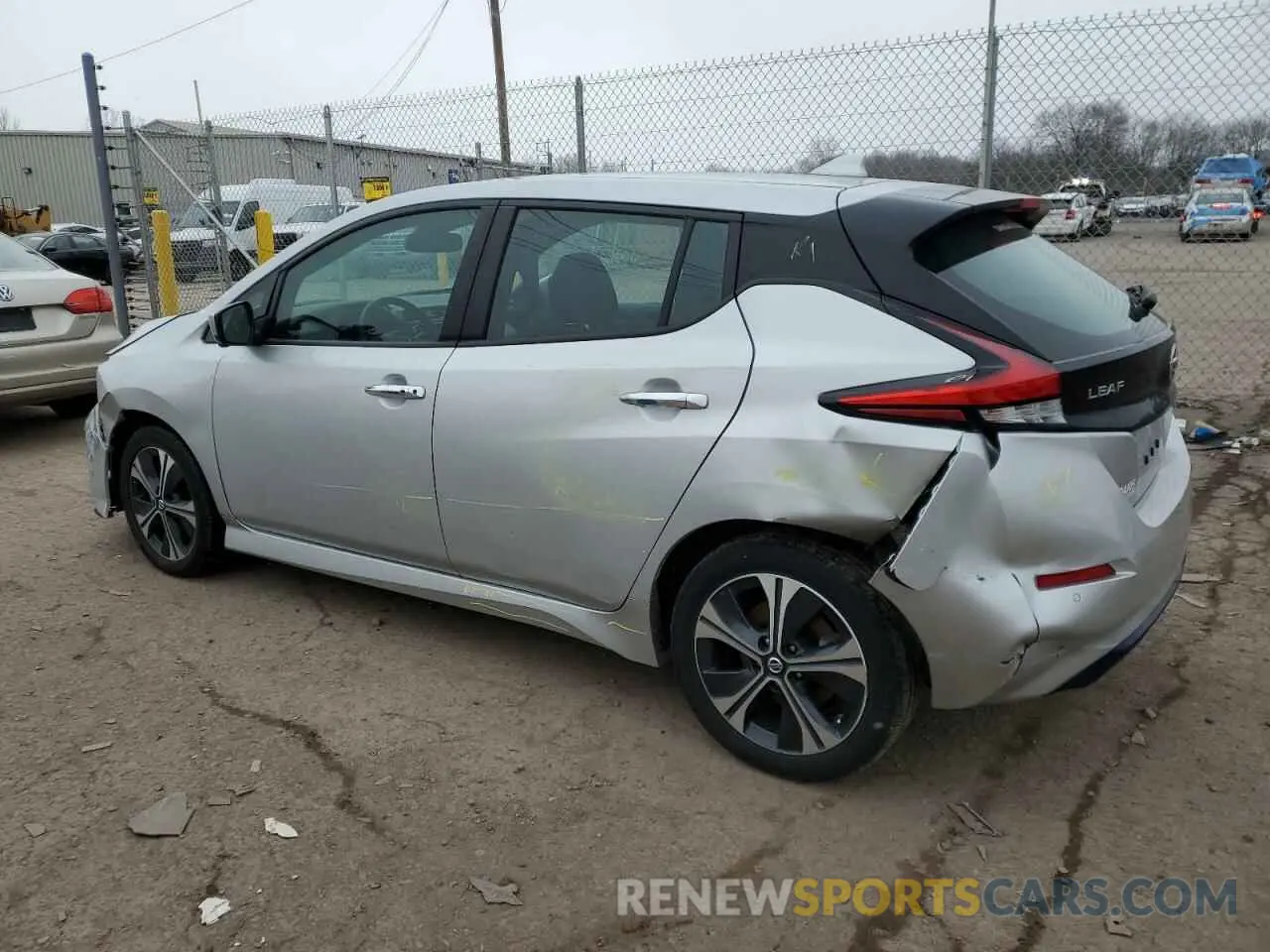 2 Photograph of a damaged car 1N4BZ1CP6LC301328 NISSAN LEAF 2020