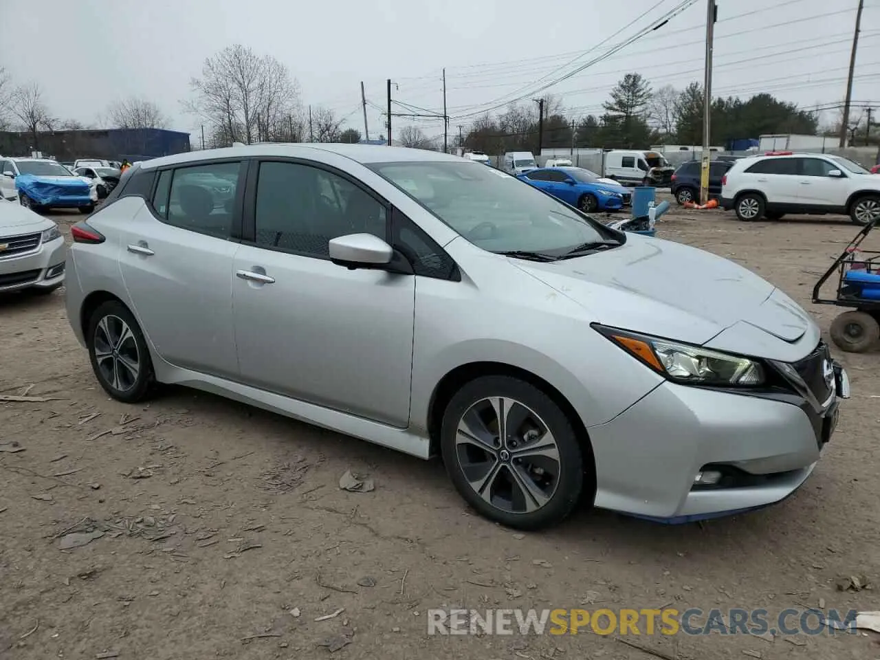 4 Photograph of a damaged car 1N4BZ1CP6LC301328 NISSAN LEAF 2020