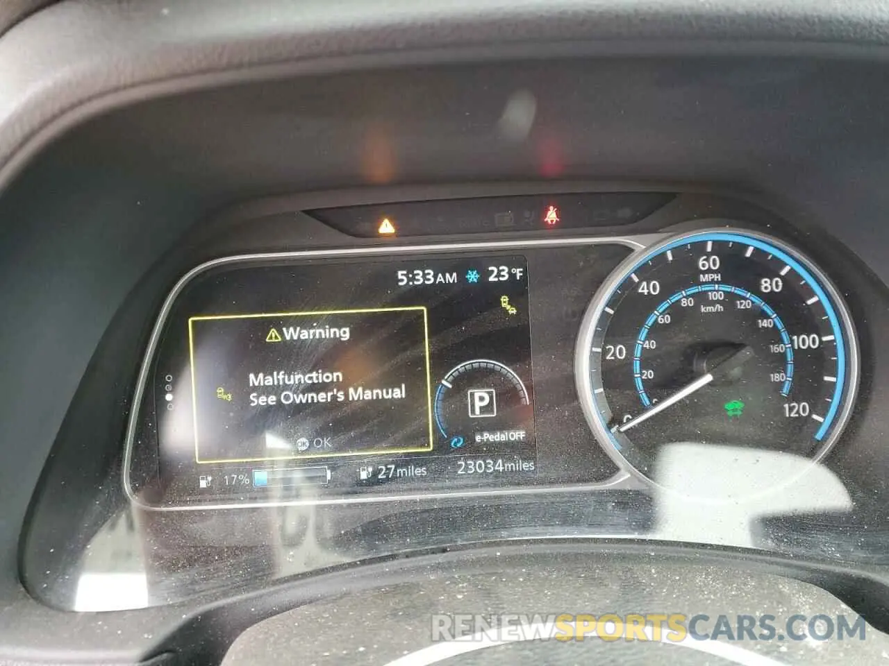 9 Photograph of a damaged car 1N4BZ1CP6LC301328 NISSAN LEAF 2020