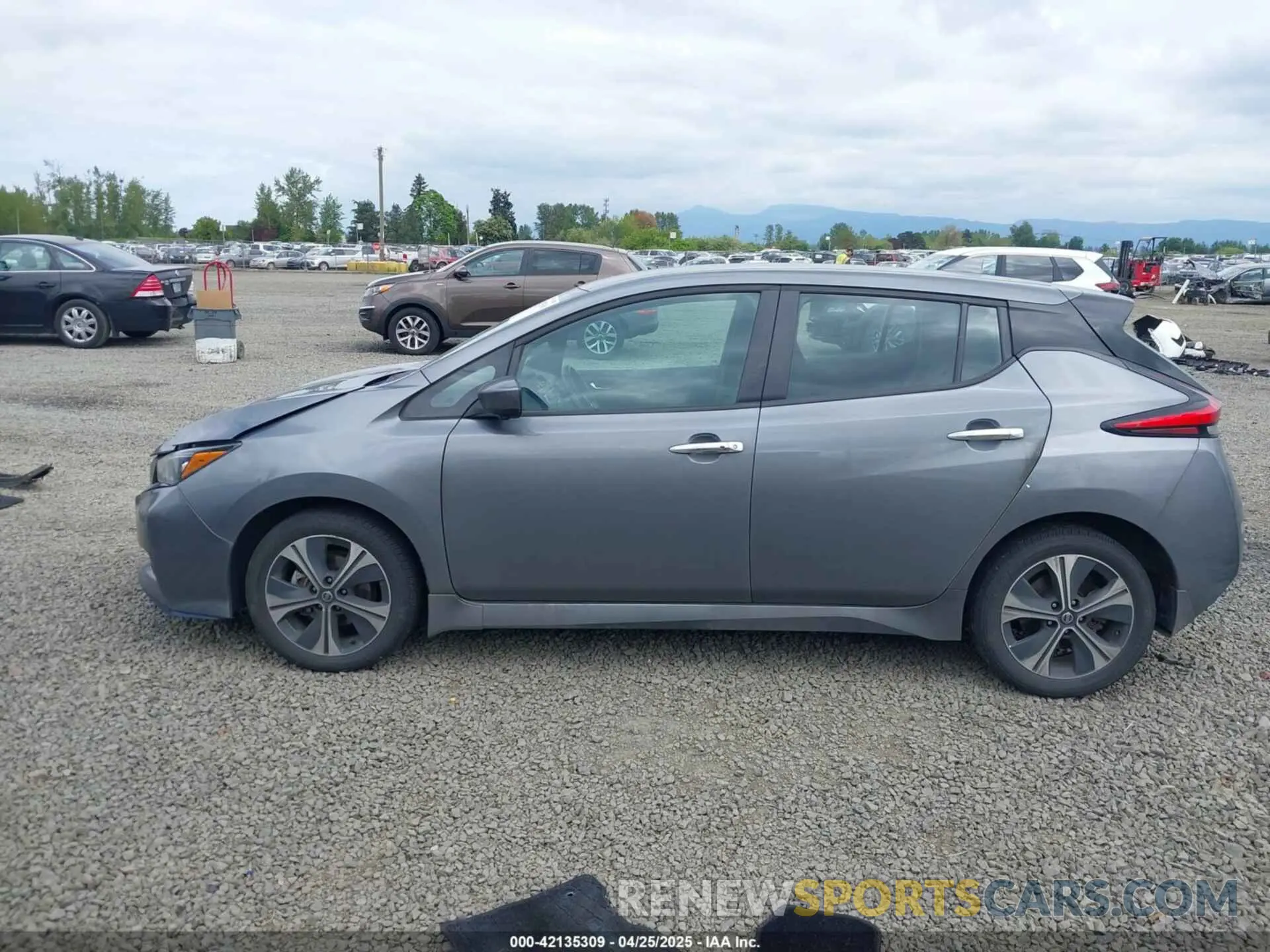 14 Photograph of a damaged car 1N4BZ1CP6LC304083 NISSAN LEAF 2020