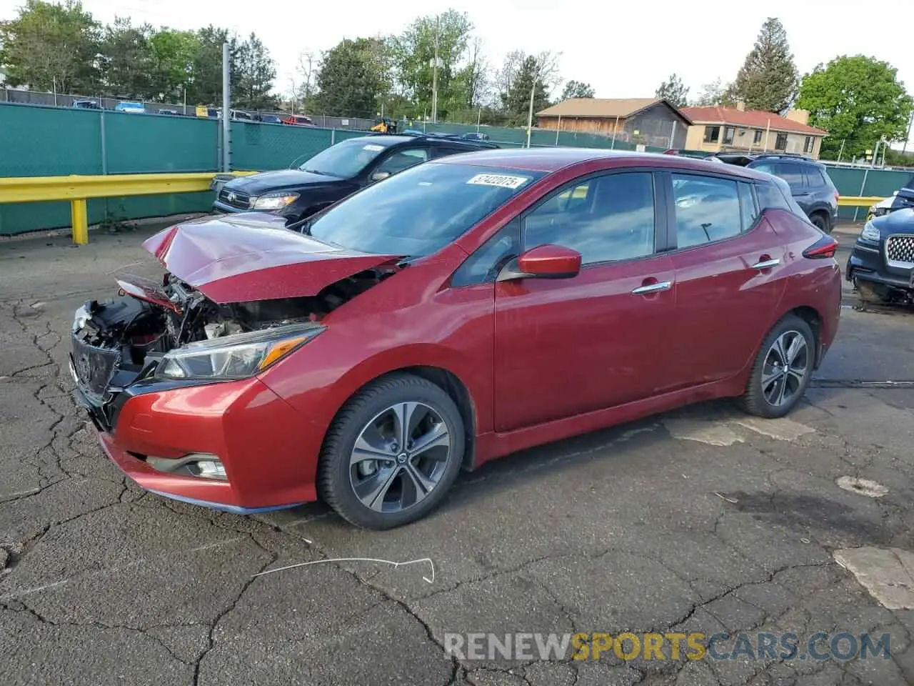 1 Photograph of a damaged car 1N4BZ1CP7LC307977 NISSAN LEAF 2020