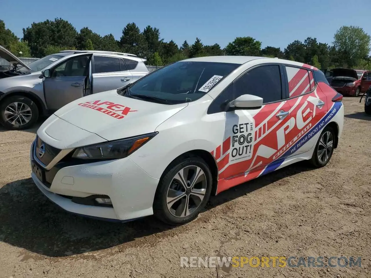 1 Photograph of a damaged car 1N4BZ1CP9LC300206 NISSAN LEAF 2020