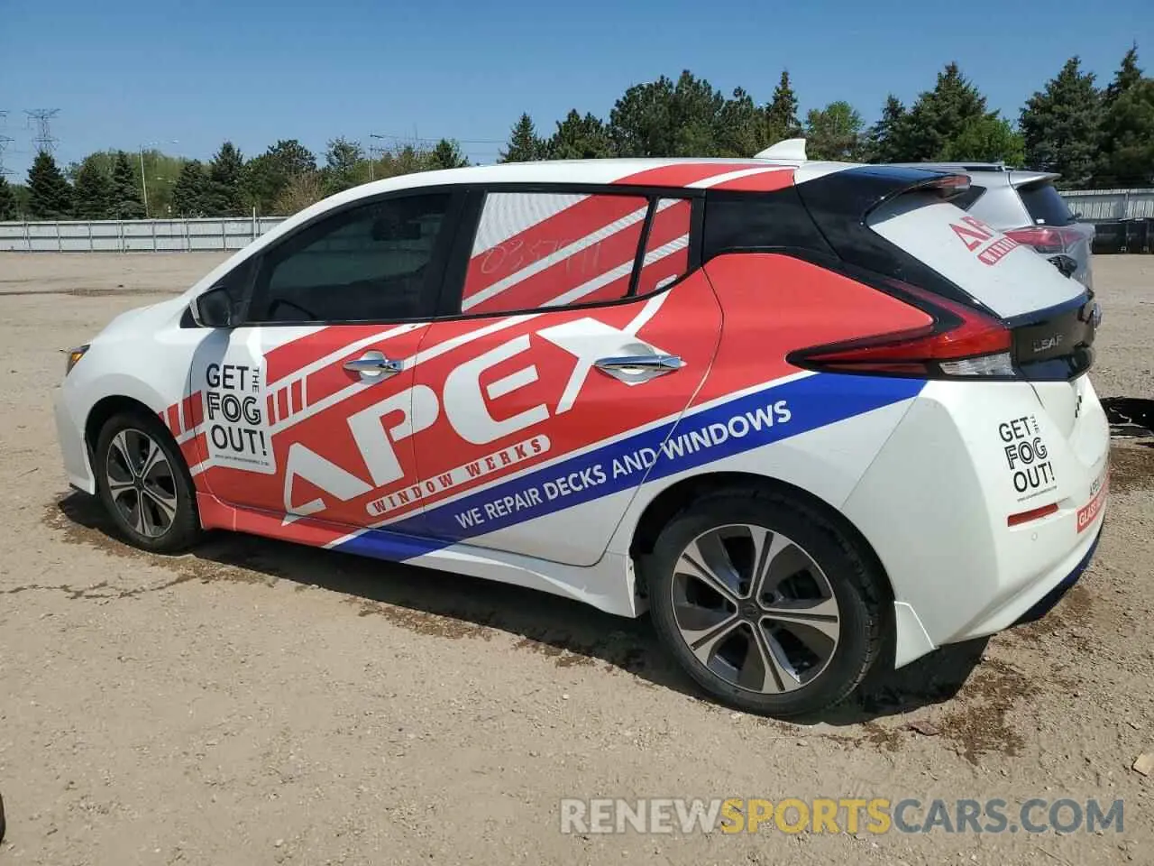 2 Photograph of a damaged car 1N4BZ1CP9LC300206 NISSAN LEAF 2020