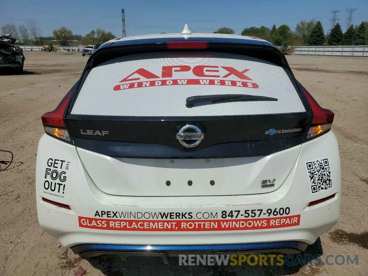6 Photograph of a damaged car 1N4BZ1CP9LC300206 NISSAN LEAF 2020