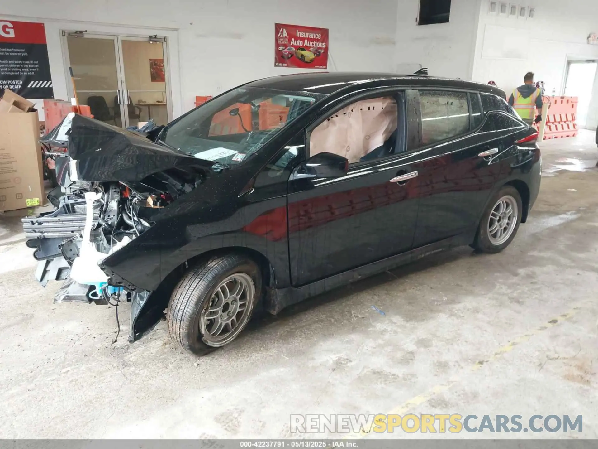 2 Photograph of a damaged car 1N4BZ1CPXLC301669 NISSAN LEAF 2020