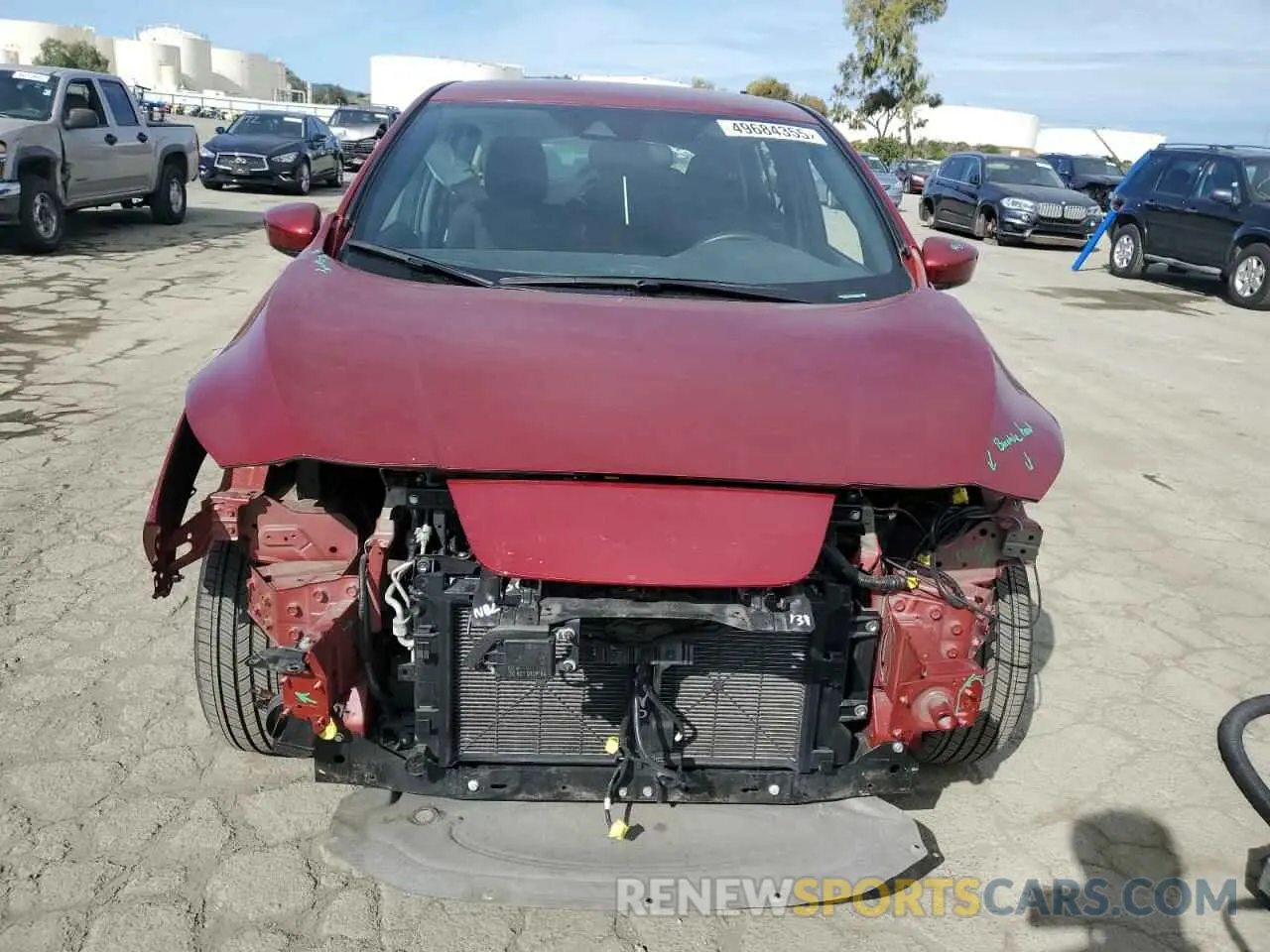 5 Photograph of a damaged car 1N4BZ1CPXLC306404 NISSAN LEAF 2020