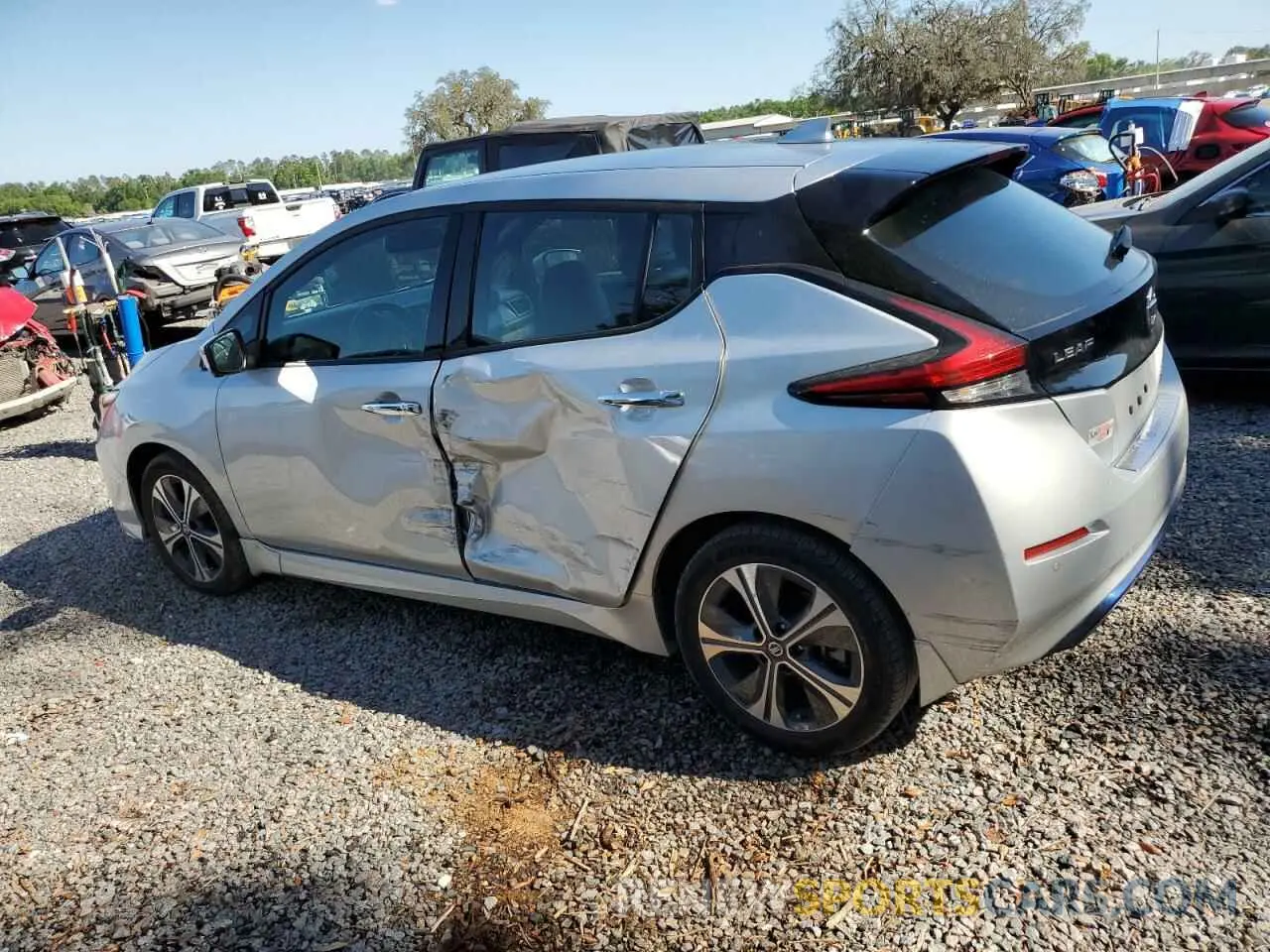 2 Photograph of a damaged car 1N4BZ1DP1LC304135 NISSAN LEAF 2020