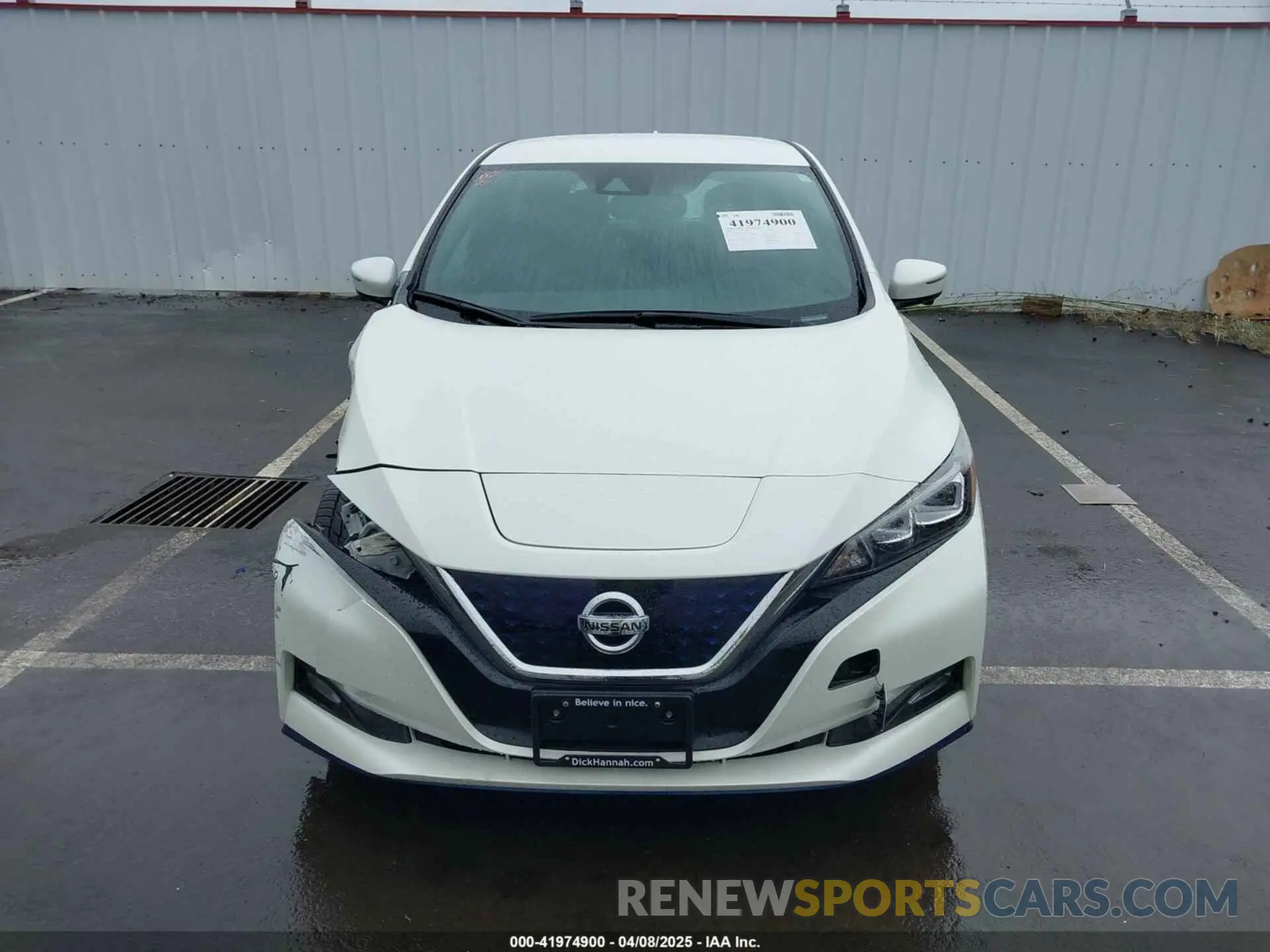 13 Photograph of a damaged car 1N4BZ1DP1LC310517 NISSAN LEAF 2020