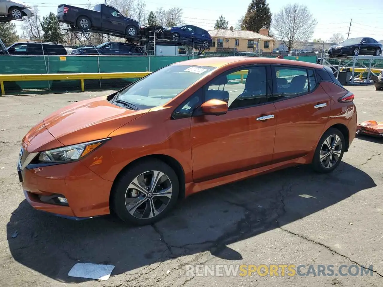 1 Photograph of a damaged car 1N4BZ1DP3LC311507 NISSAN LEAF 2020