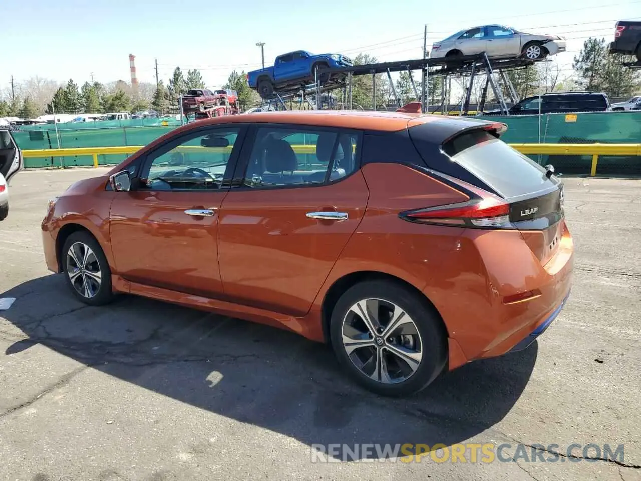 2 Photograph of a damaged car 1N4BZ1DP3LC311507 NISSAN LEAF 2020