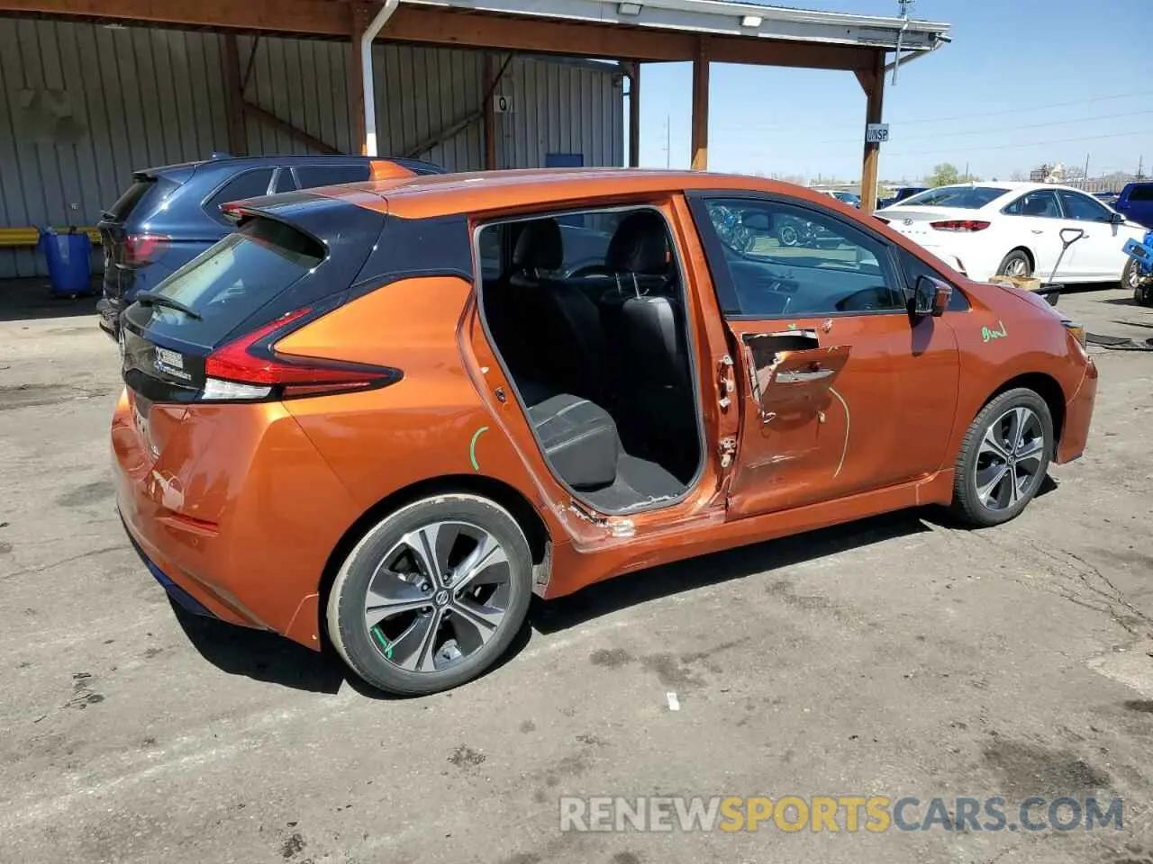 3 Photograph of a damaged car 1N4BZ1DP3LC311507 NISSAN LEAF 2020
