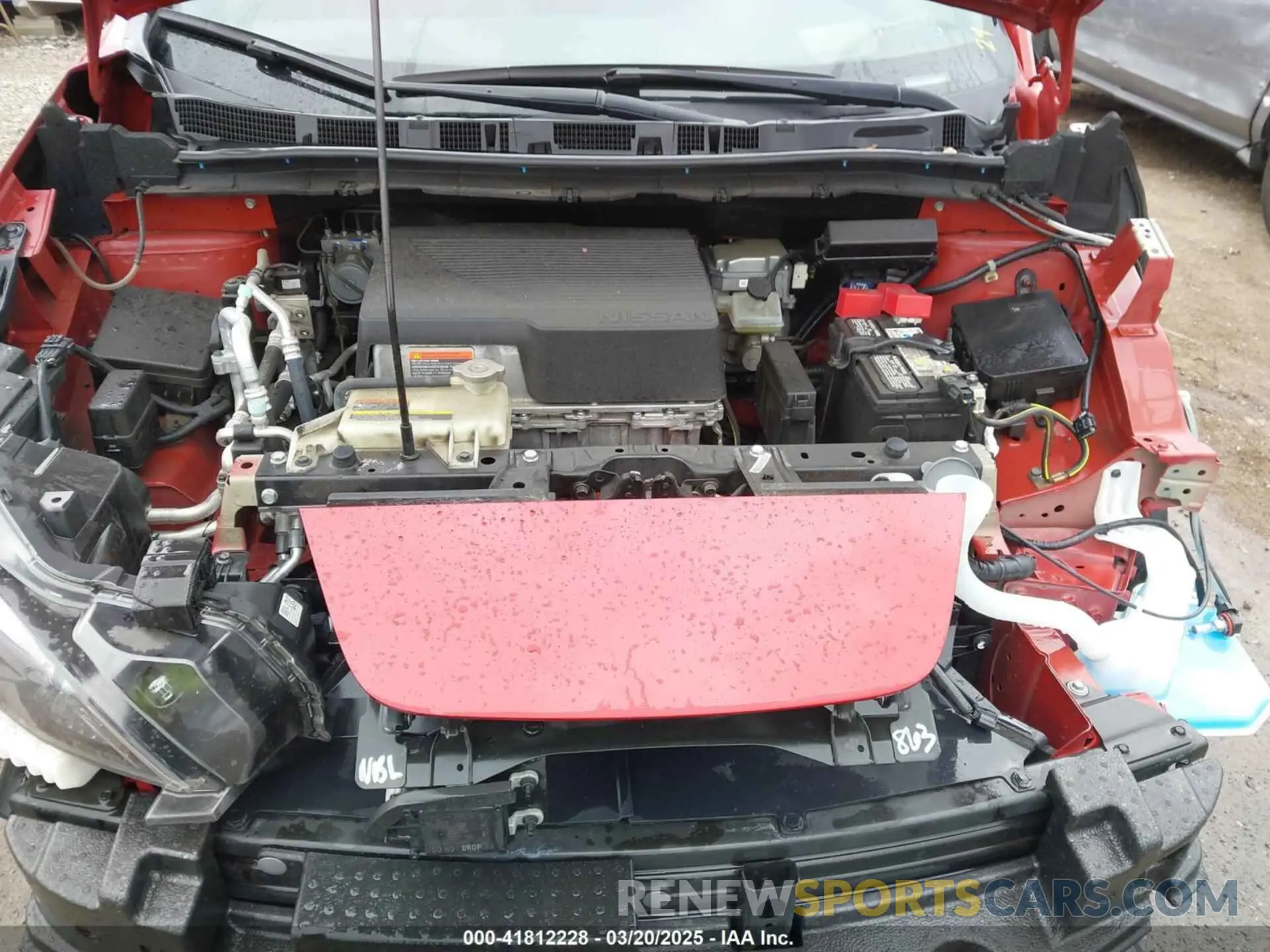 10 Photograph of a damaged car 1N4BZ1DP4LC304940 NISSAN LEAF 2020