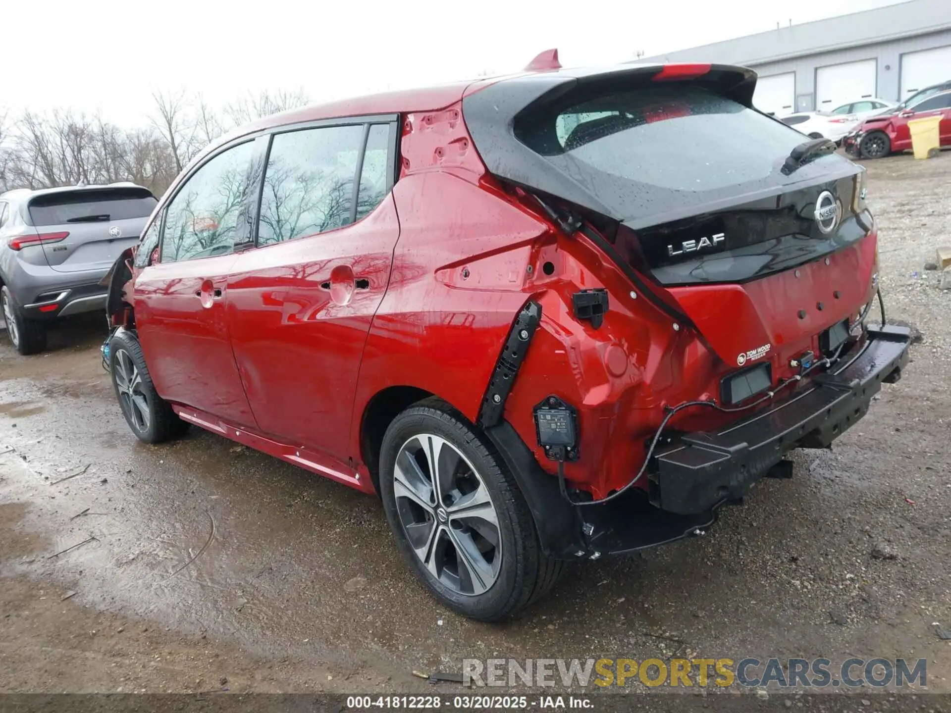 3 Photograph of a damaged car 1N4BZ1DP4LC304940 NISSAN LEAF 2020