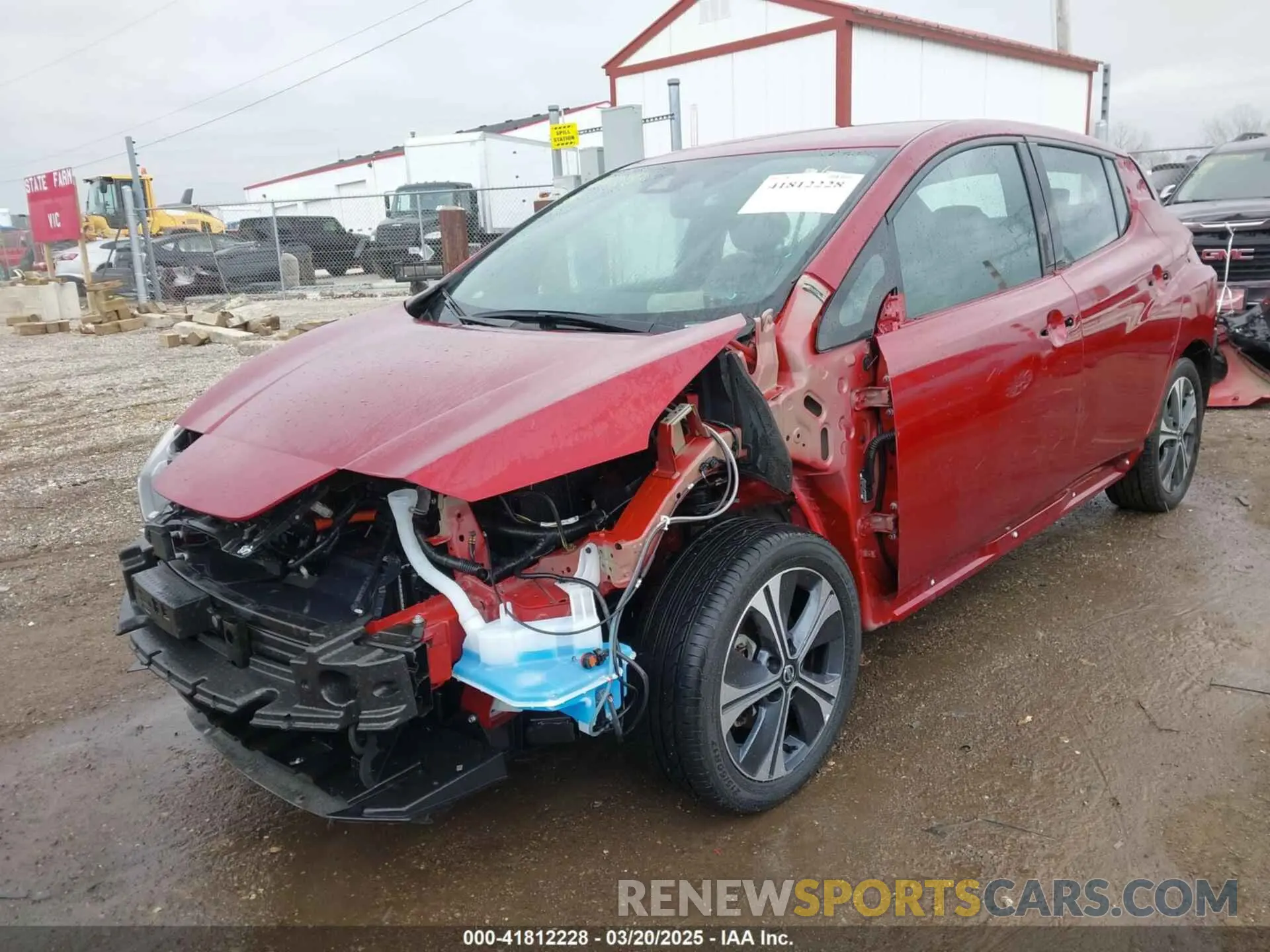 6 Photograph of a damaged car 1N4BZ1DP4LC304940 NISSAN LEAF 2020
