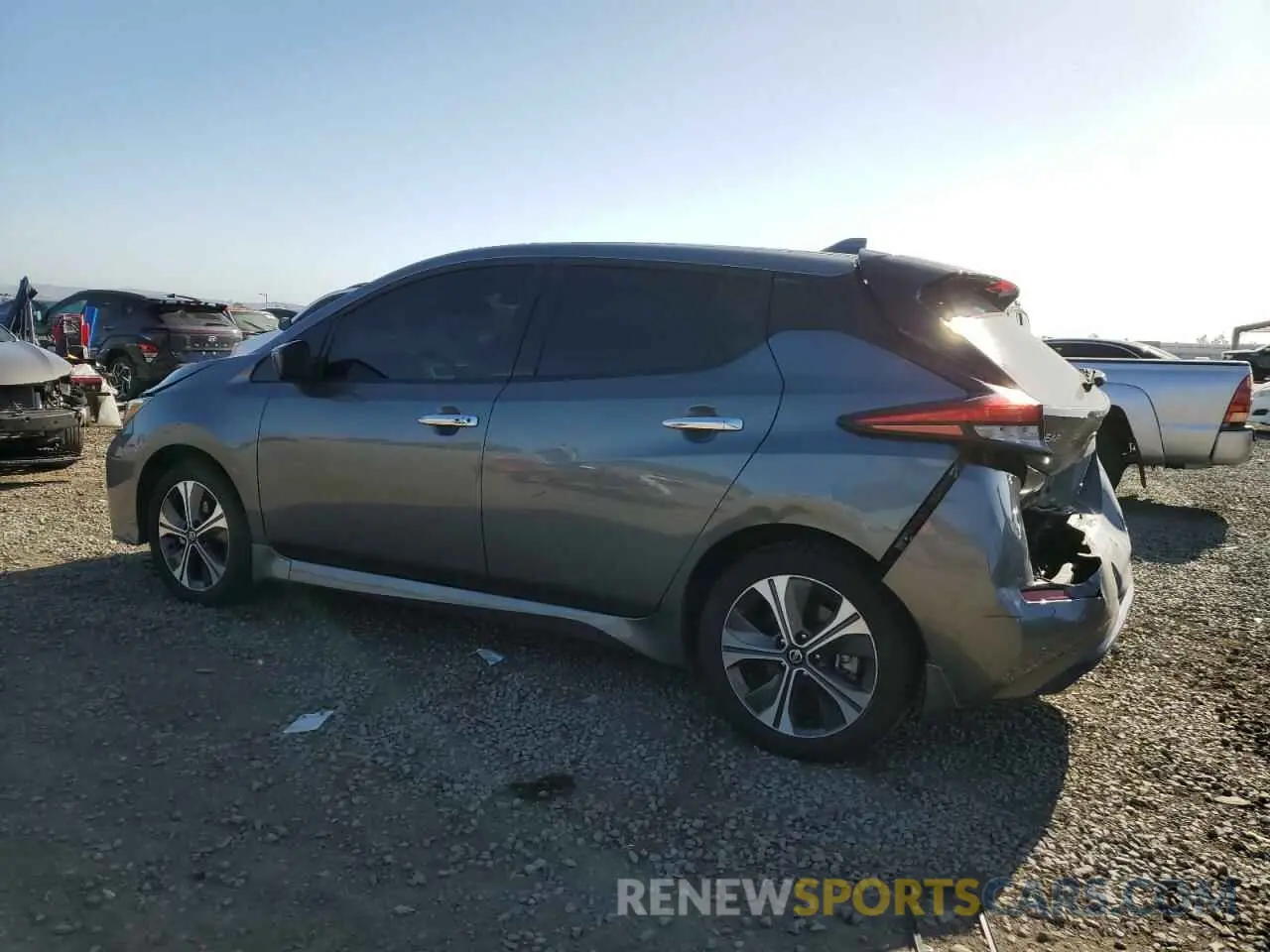 2 Photograph of a damaged car 1N4BZ1DP8LC307341 NISSAN LEAF 2020