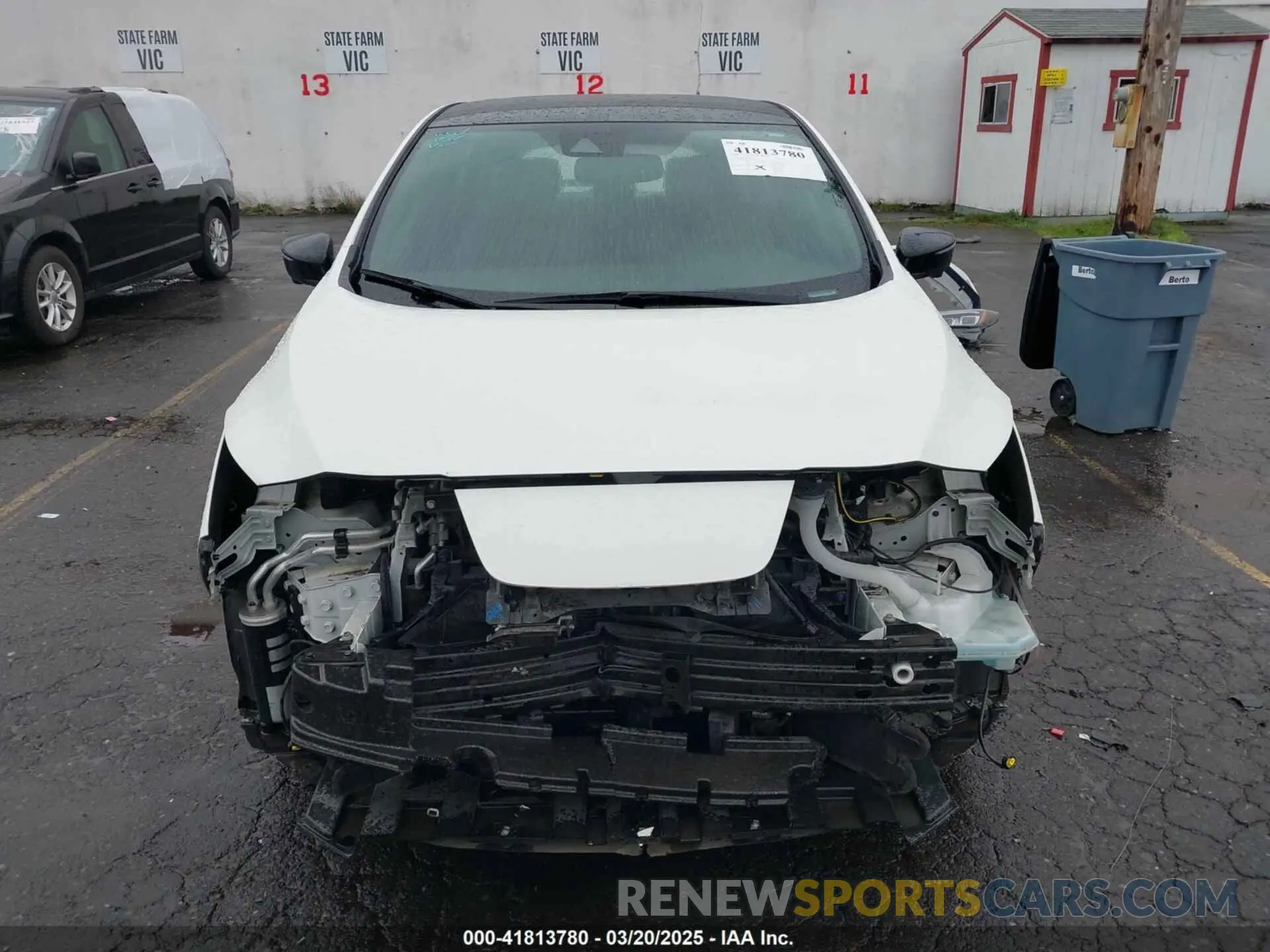 13 Photograph of a damaged car 1N4BZ1DPXLC309172 NISSAN LEAF 2020