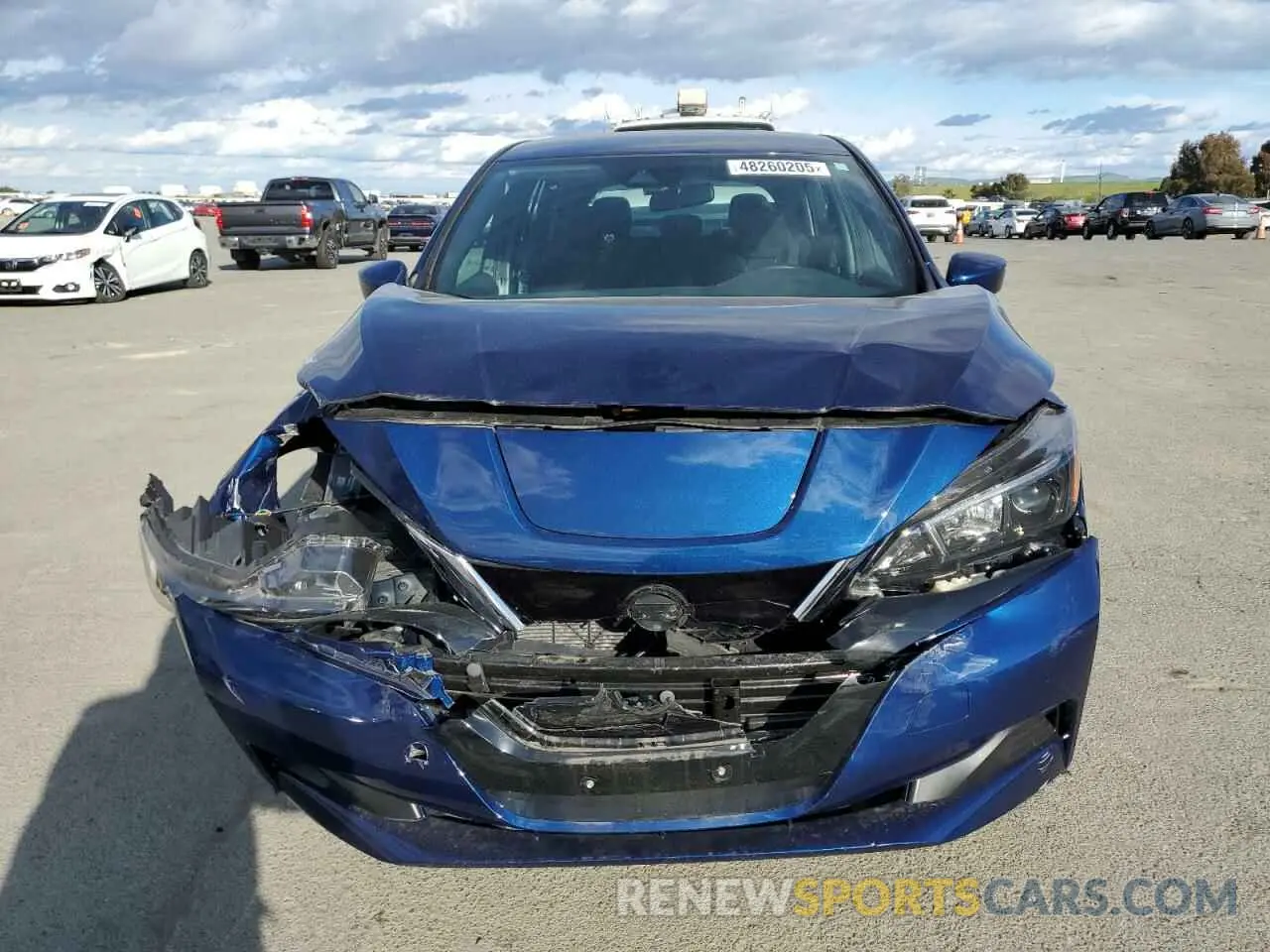 5 Photograph of a damaged car 1N4AZ1BV1MC556031 NISSAN LEAF 2021