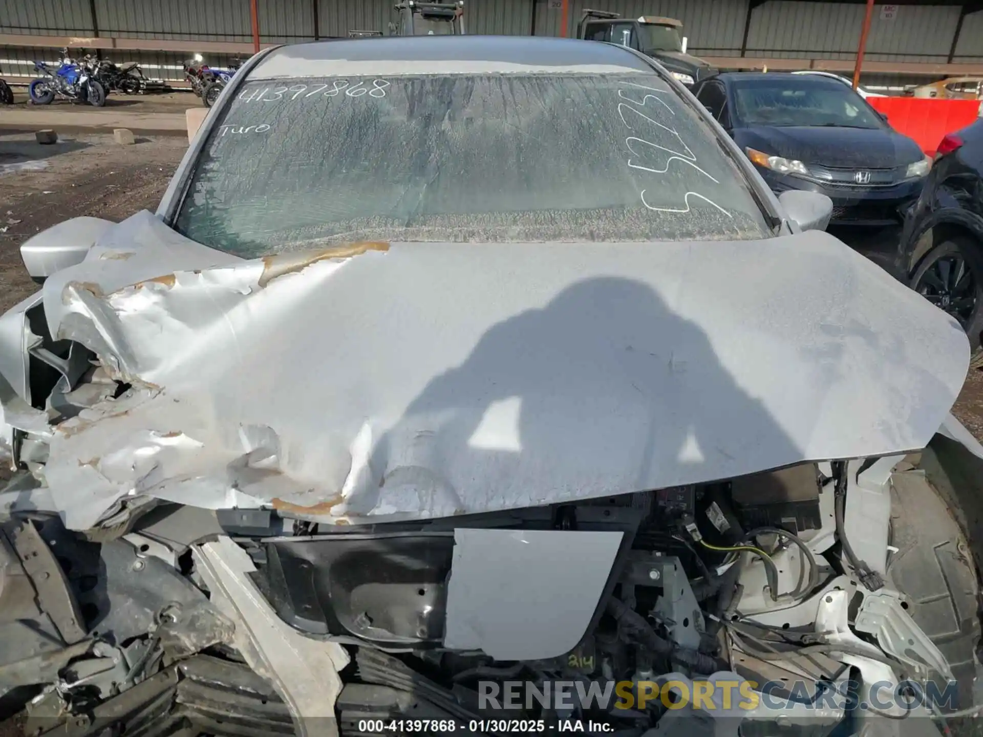 10 Photograph of a damaged car 1N4AZ1BV4MC552751 NISSAN LEAF 2021