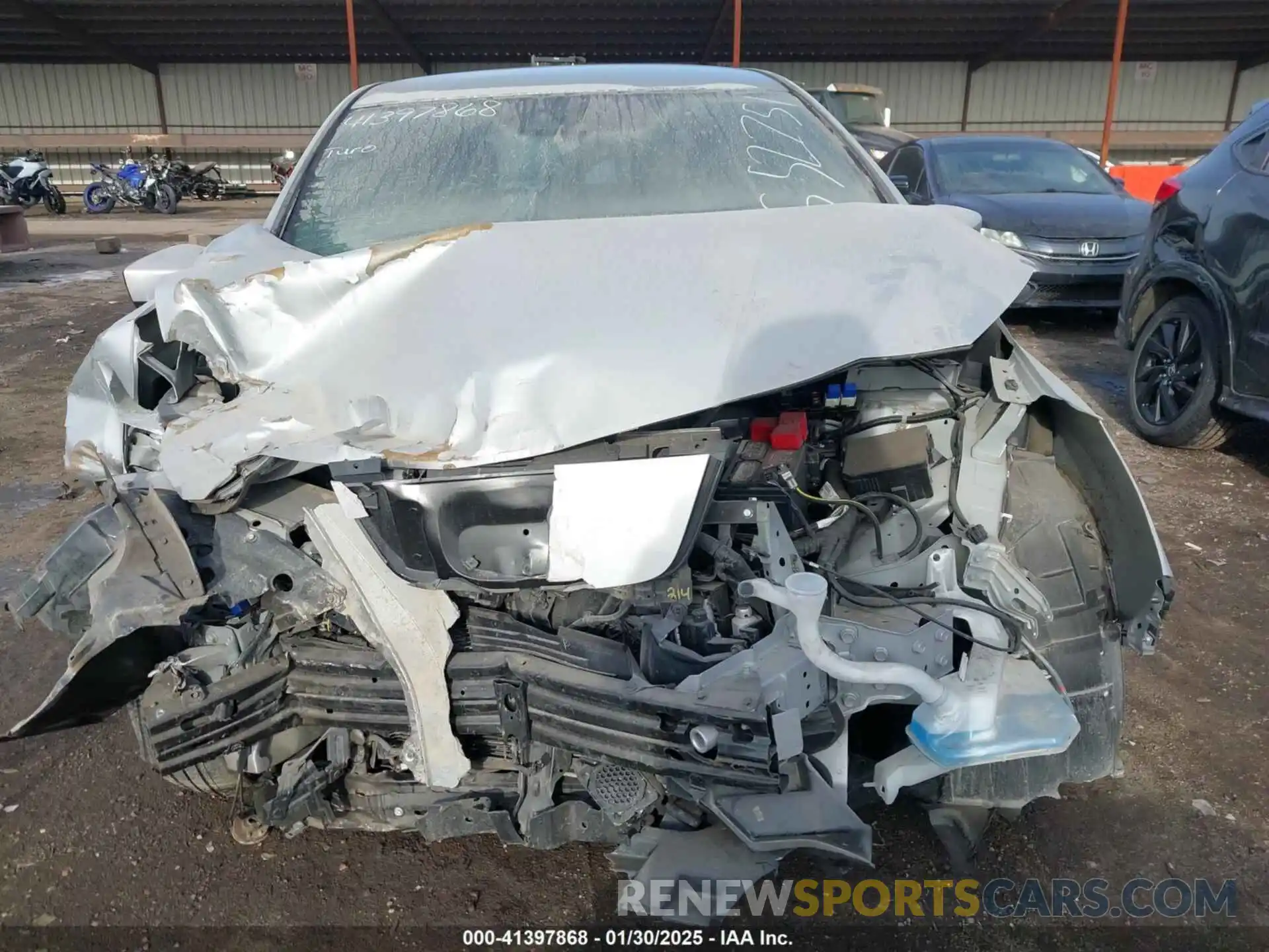 11 Photograph of a damaged car 1N4AZ1BV4MC552751 NISSAN LEAF 2021