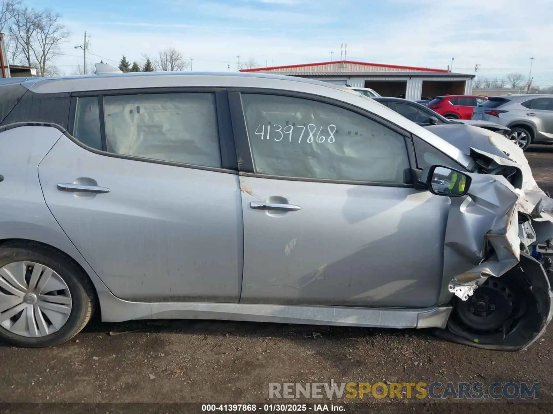 12 Photograph of a damaged car 1N4AZ1BV4MC552751 NISSAN LEAF 2021