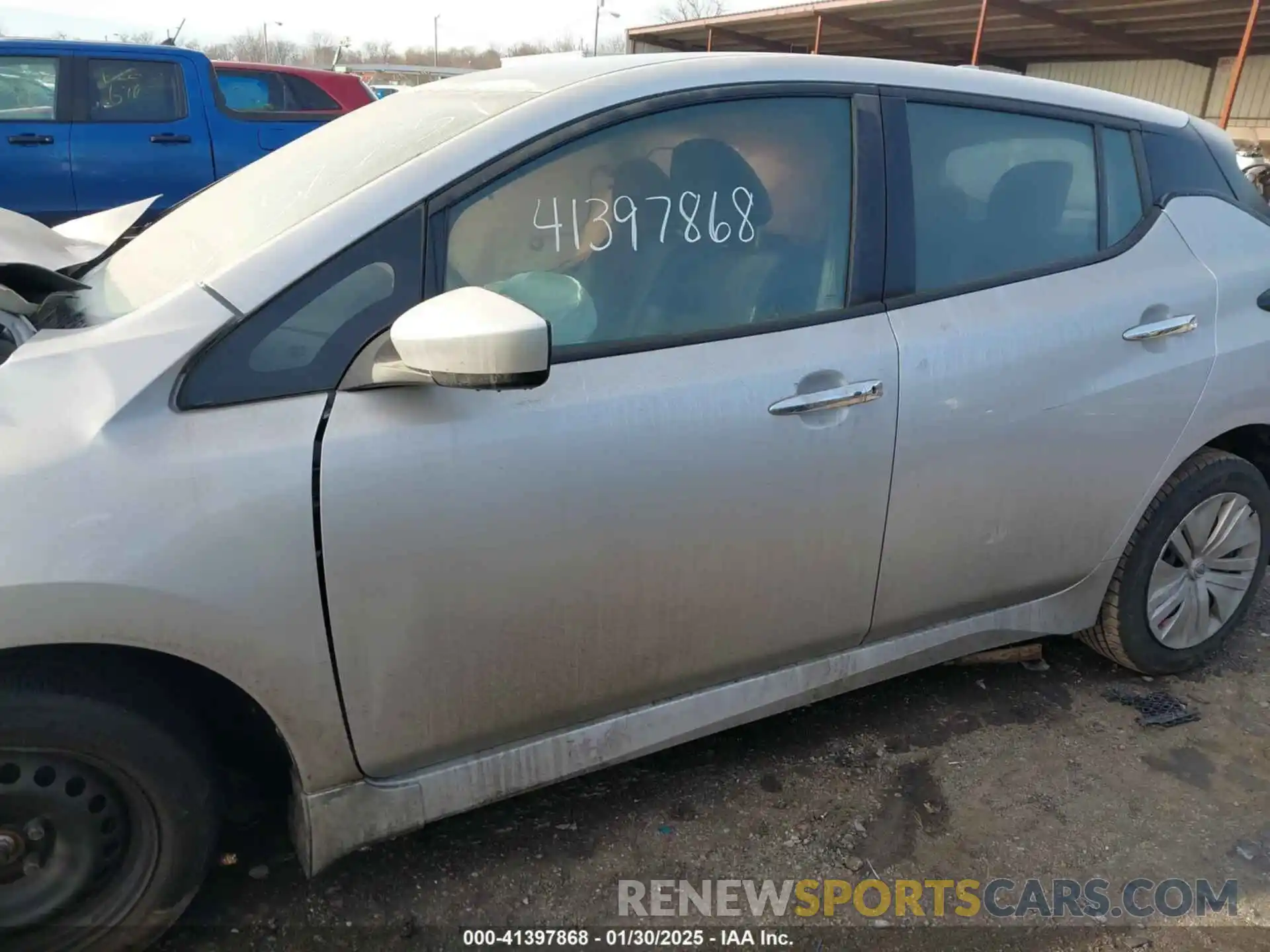 13 Photograph of a damaged car 1N4AZ1BV4MC552751 NISSAN LEAF 2021