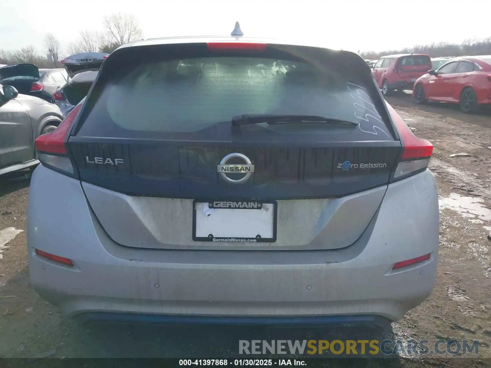 15 Photograph of a damaged car 1N4AZ1BV4MC552751 NISSAN LEAF 2021