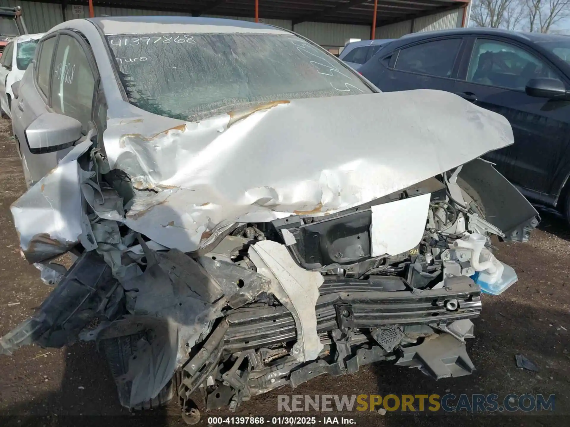 6 Photograph of a damaged car 1N4AZ1BV4MC552751 NISSAN LEAF 2021