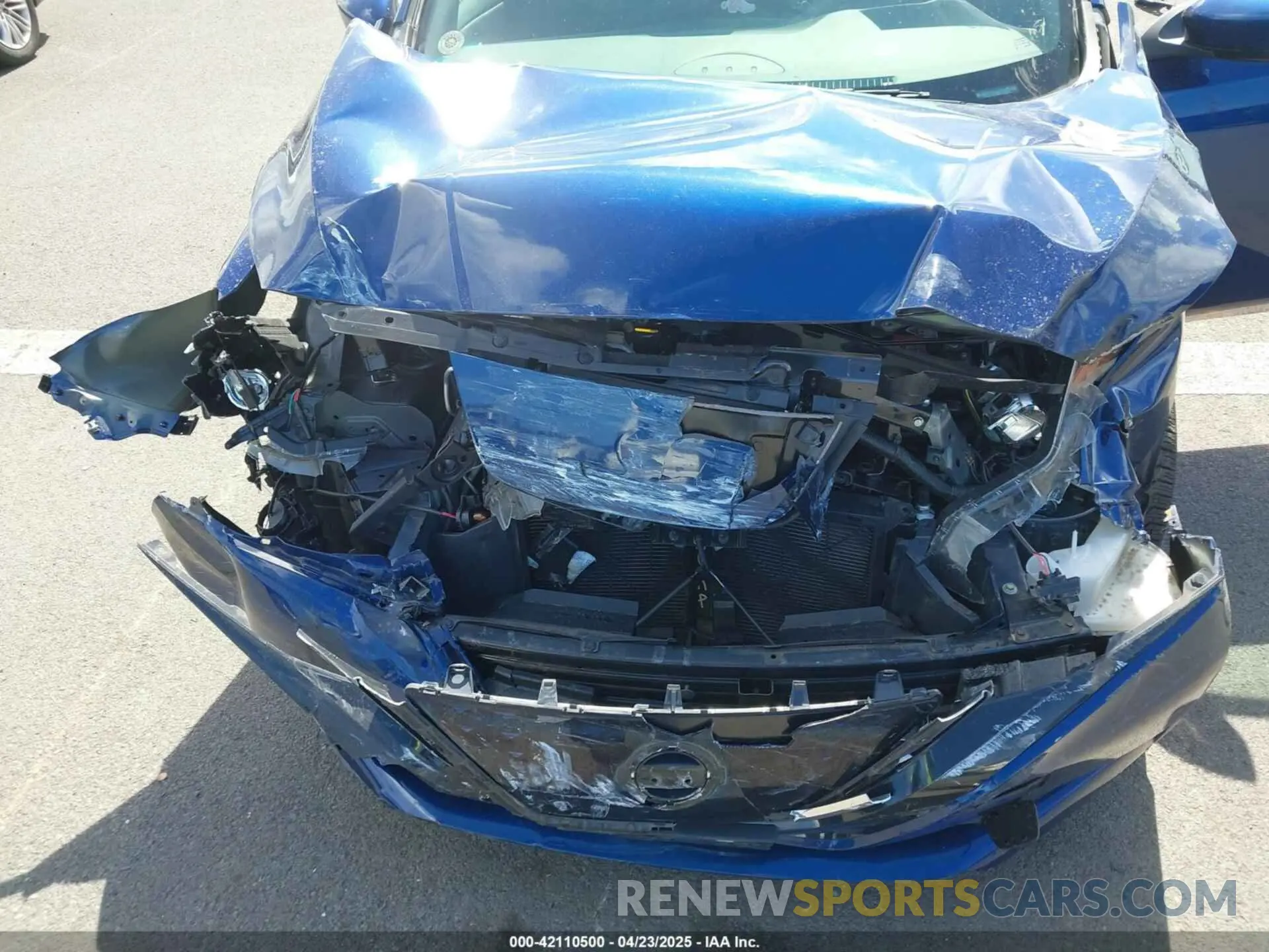 6 Photograph of a damaged car 1N4AZ1BV9MC554222 NISSAN LEAF 2021