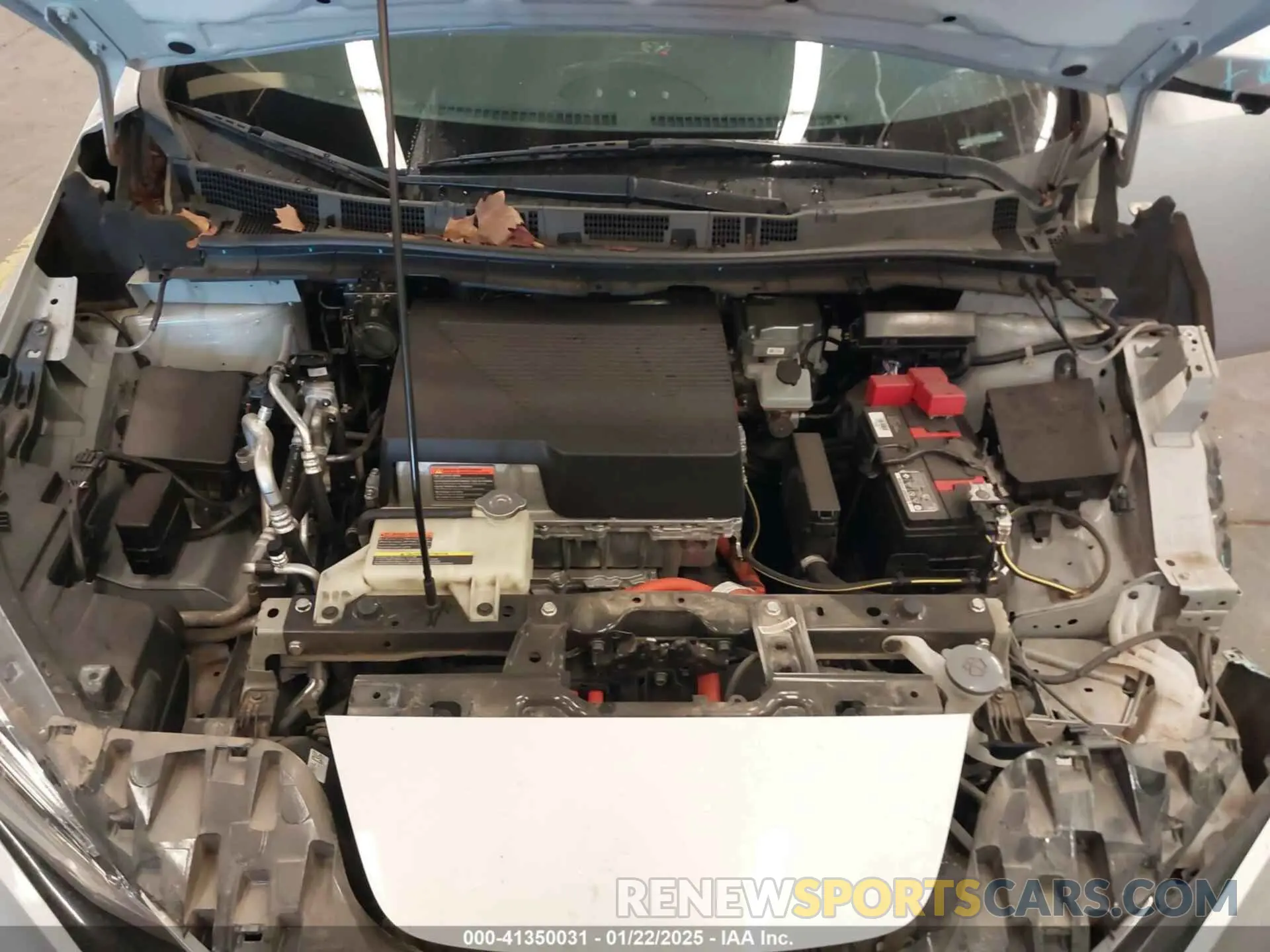 10 Photograph of a damaged car 1N4AZ1CV0MC555709 NISSAN LEAF 2021
