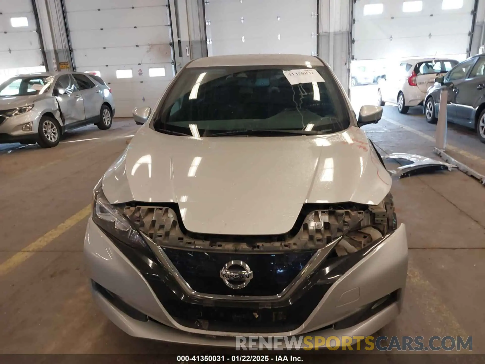 13 Photograph of a damaged car 1N4AZ1CV0MC555709 NISSAN LEAF 2021