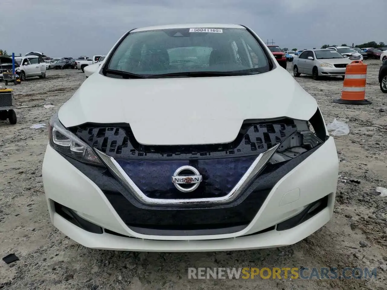 5 Photograph of a damaged car 1N4AZ1CV2MC550141 NISSAN LEAF 2021