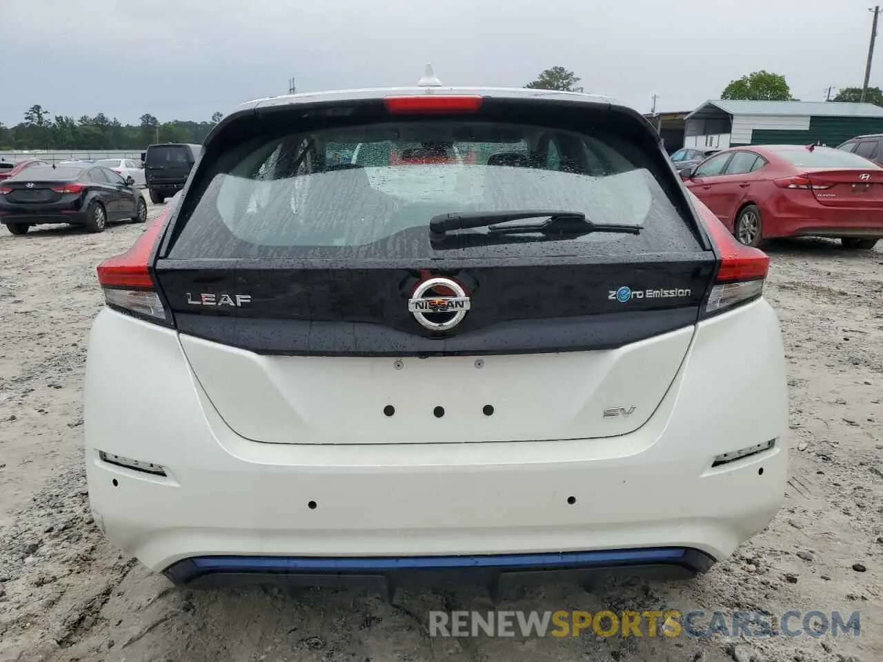 6 Photograph of a damaged car 1N4AZ1CV2MC550141 NISSAN LEAF 2021