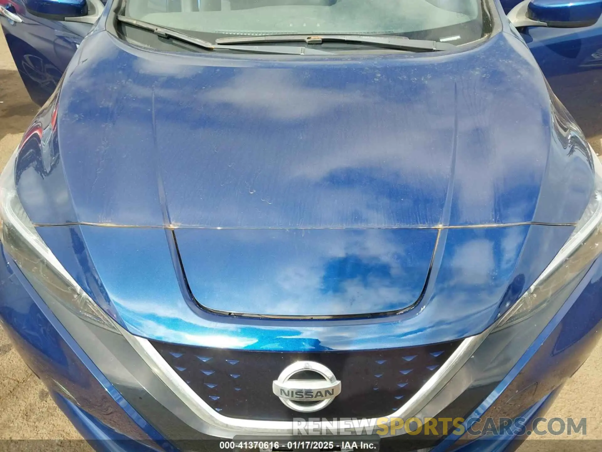 10 Photograph of a damaged car 1N4AZ1CV3MC555204 NISSAN LEAF 2021
