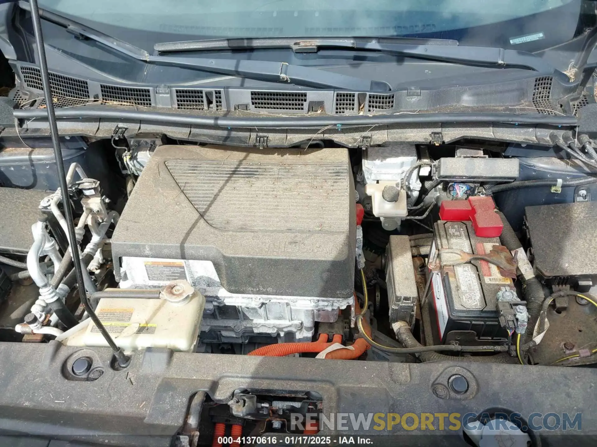19 Photograph of a damaged car 1N4AZ1CV3MC555204 NISSAN LEAF 2021