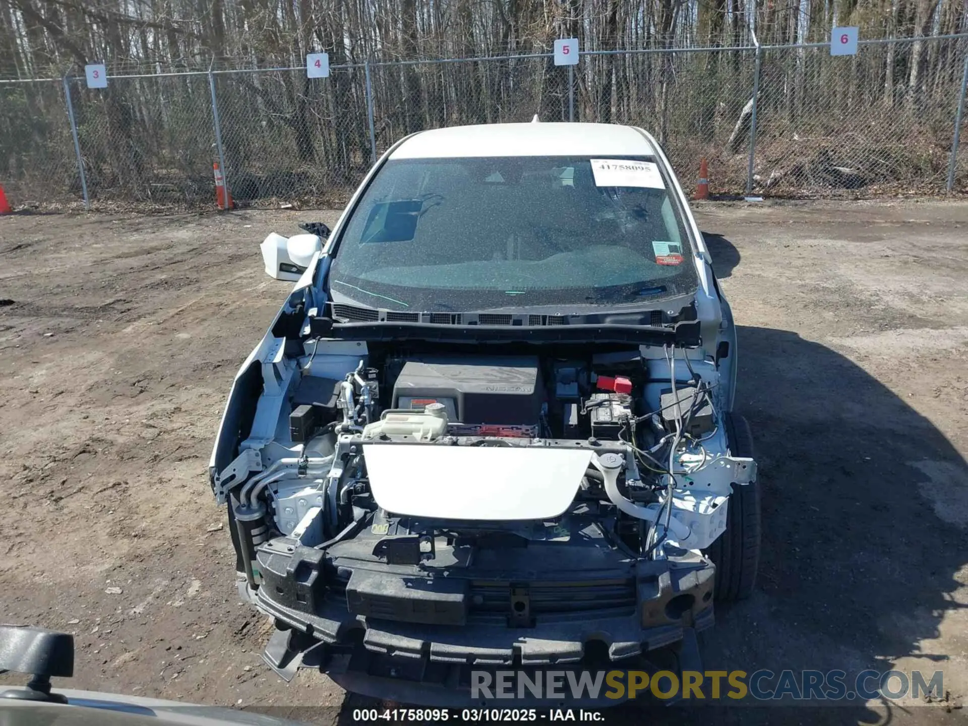 13 Photograph of a damaged car 1N4AZ1CV8MC556168 NISSAN LEAF 2021