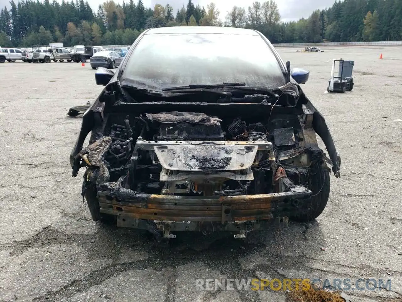 5 Photograph of a damaged car 1N4AZ1CVXMC553109 NISSAN LEAF 2021