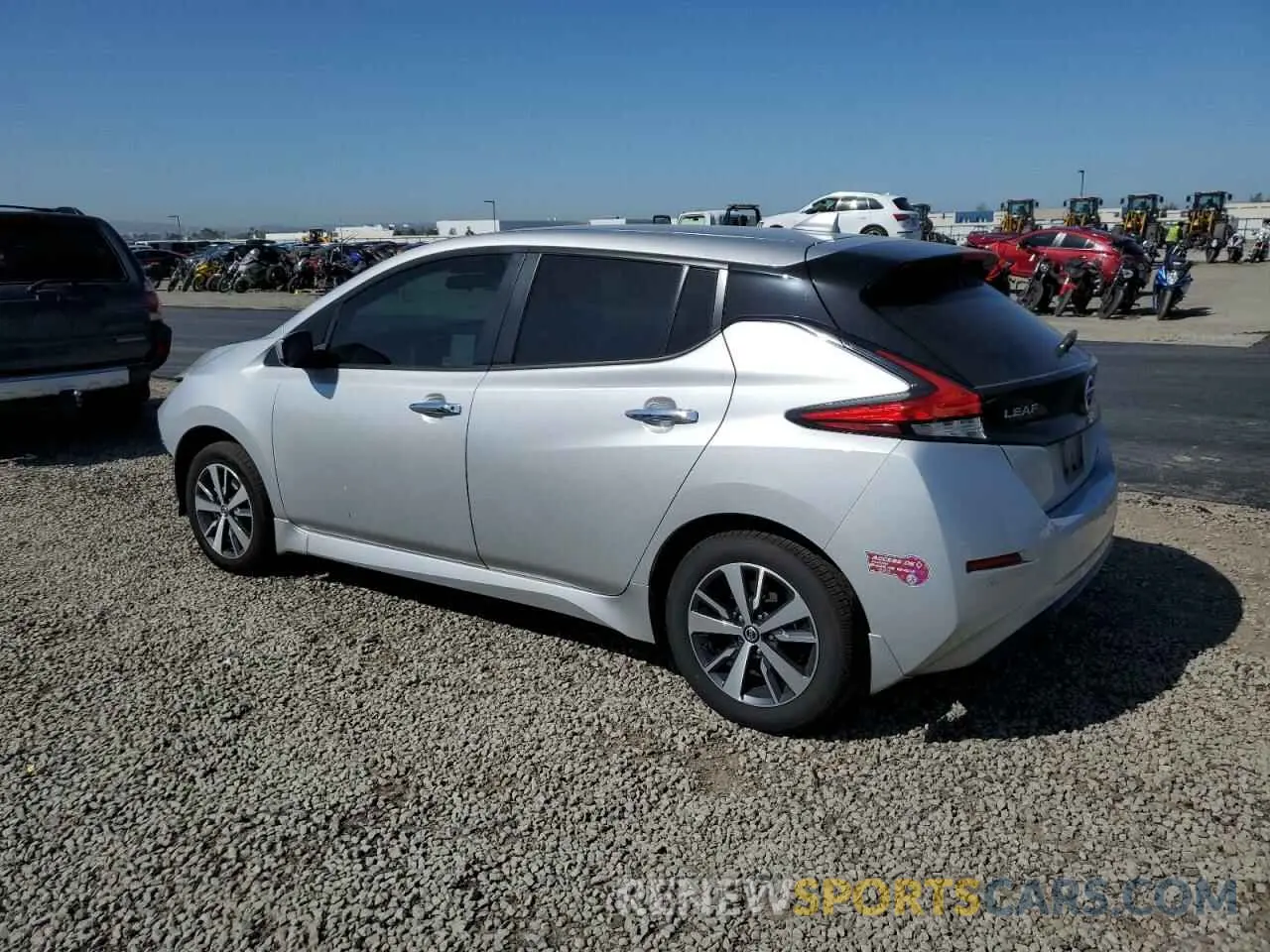 2 Photograph of a damaged car 1N4BZ1BV6MC554151 NISSAN LEAF 2021