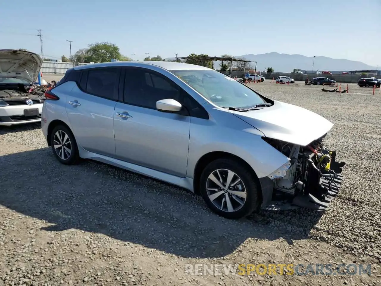 4 Photograph of a damaged car 1N4BZ1BV6MC554151 NISSAN LEAF 2021