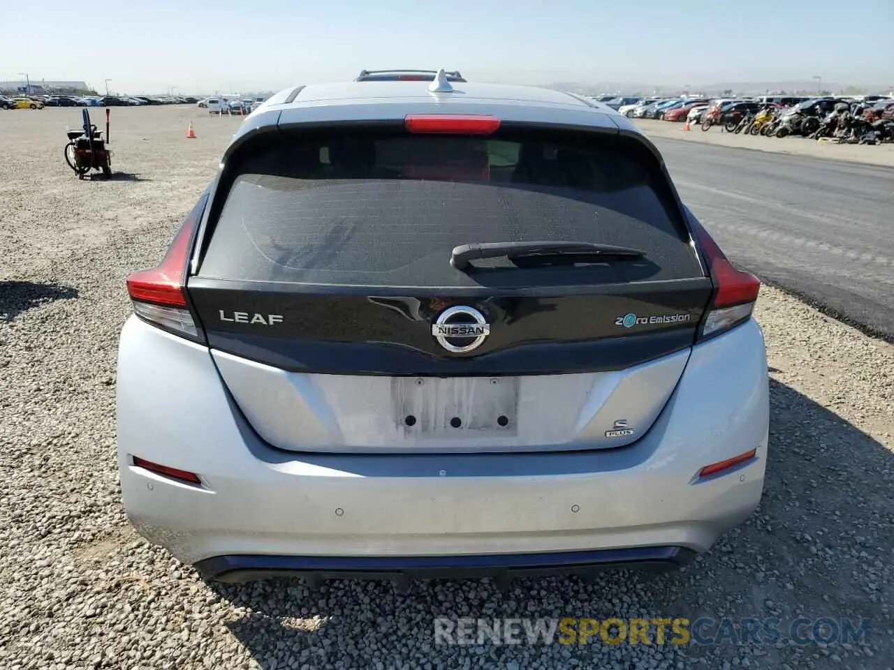 6 Photograph of a damaged car 1N4BZ1BV6MC554151 NISSAN LEAF 2021