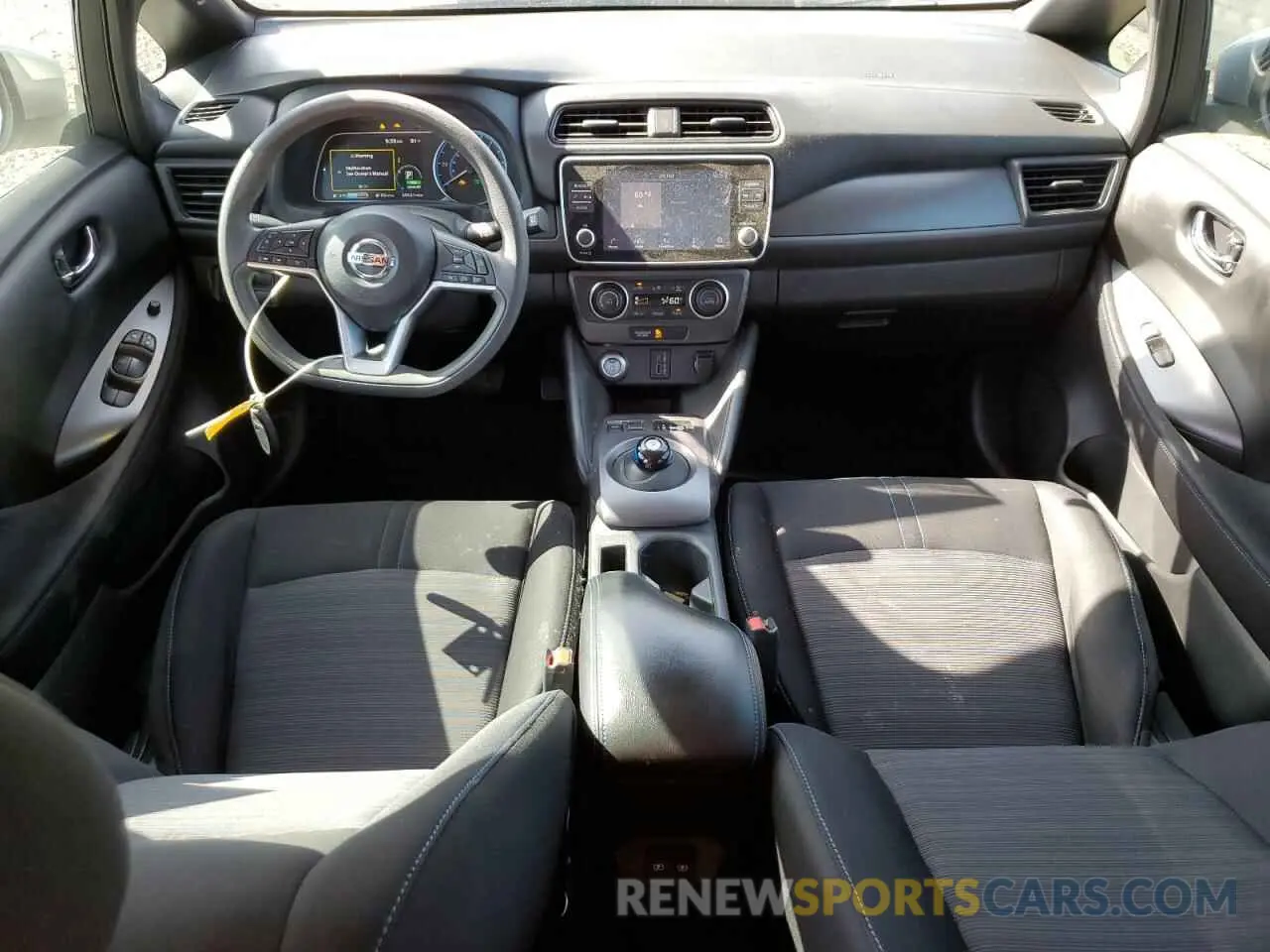 8 Photograph of a damaged car 1N4BZ1BV6MC554151 NISSAN LEAF 2021