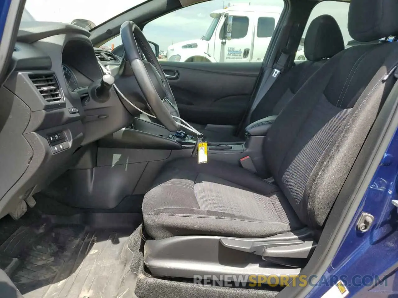 7 Photograph of a damaged car 1N4BZ1CV5MC555192 NISSAN LEAF 2021