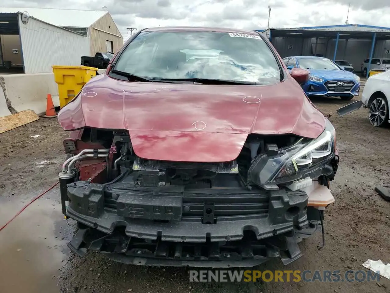 5 Photograph of a damaged car 1N4BZ1CV6MC552656 NISSAN LEAF 2021