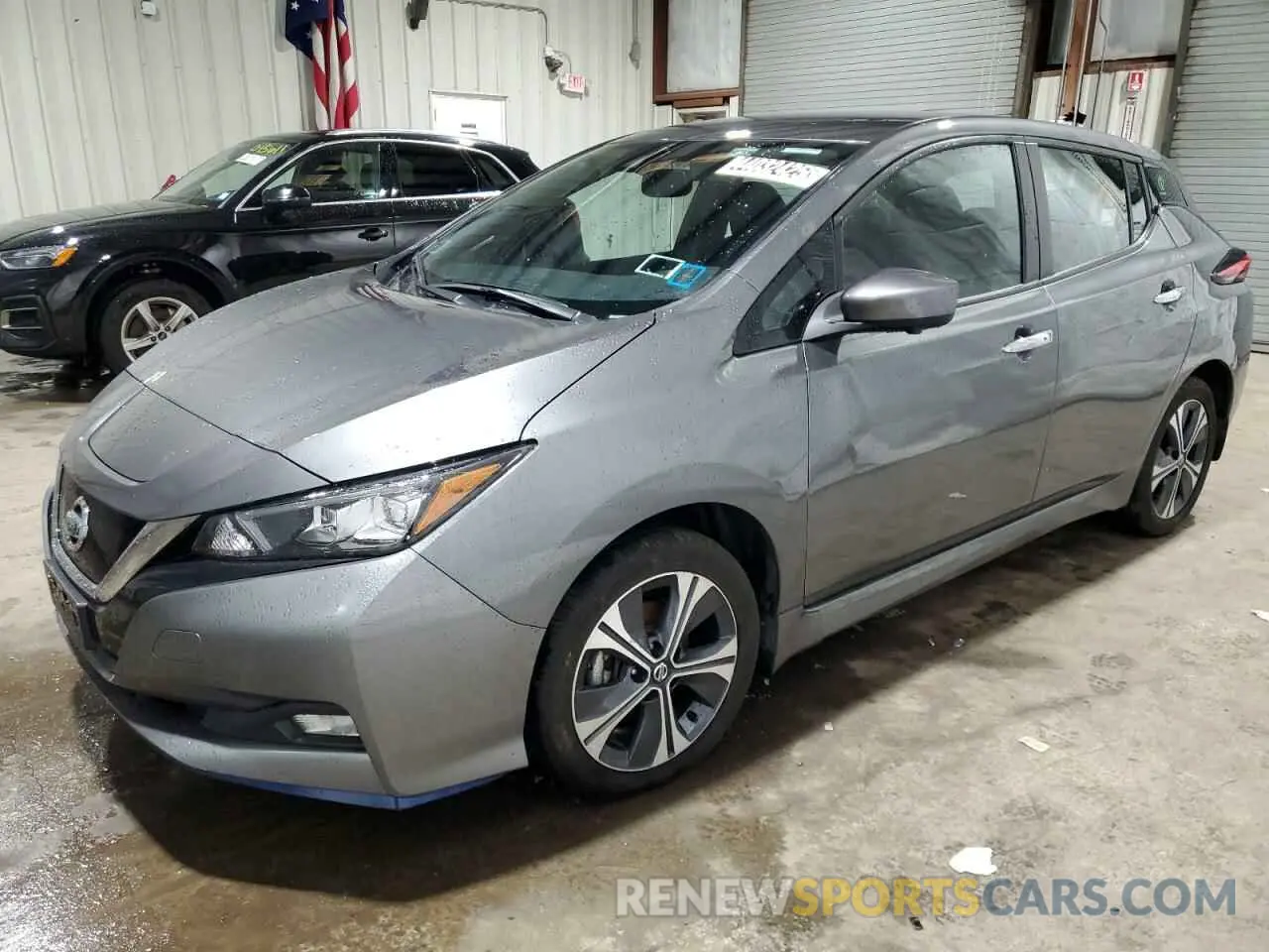 1 Photograph of a damaged car 1N4BZ1CV6MC553676 NISSAN LEAF 2021