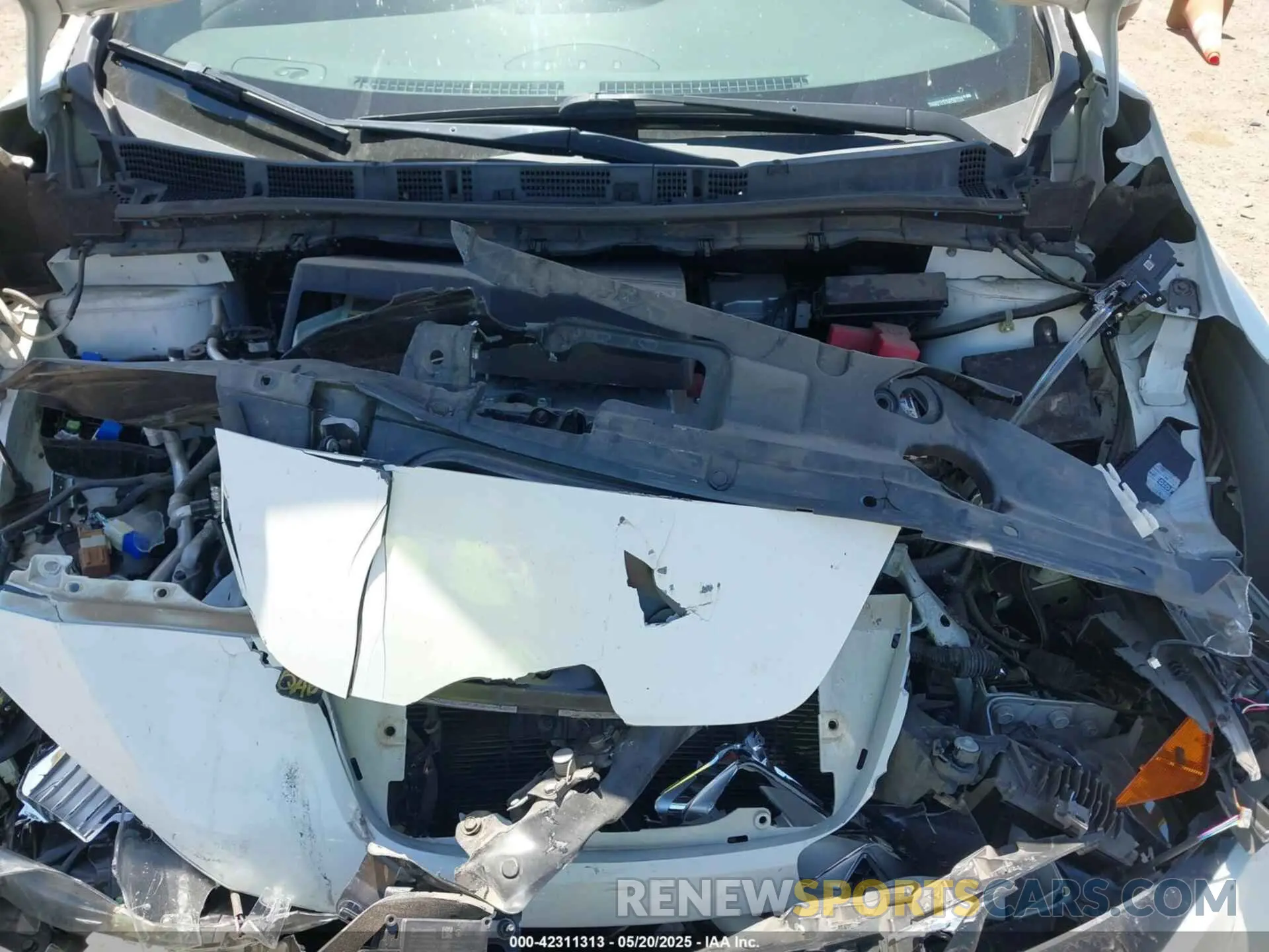 10 Photograph of a damaged car 1N4BZ1CV7MC551533 NISSAN LEAF 2021
