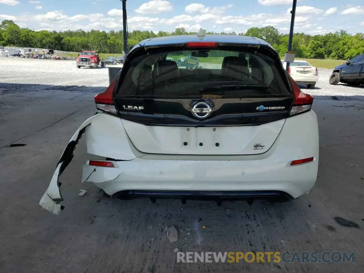 6 Photograph of a damaged car 1N4BZ1DV3MC555061 NISSAN LEAF 2021