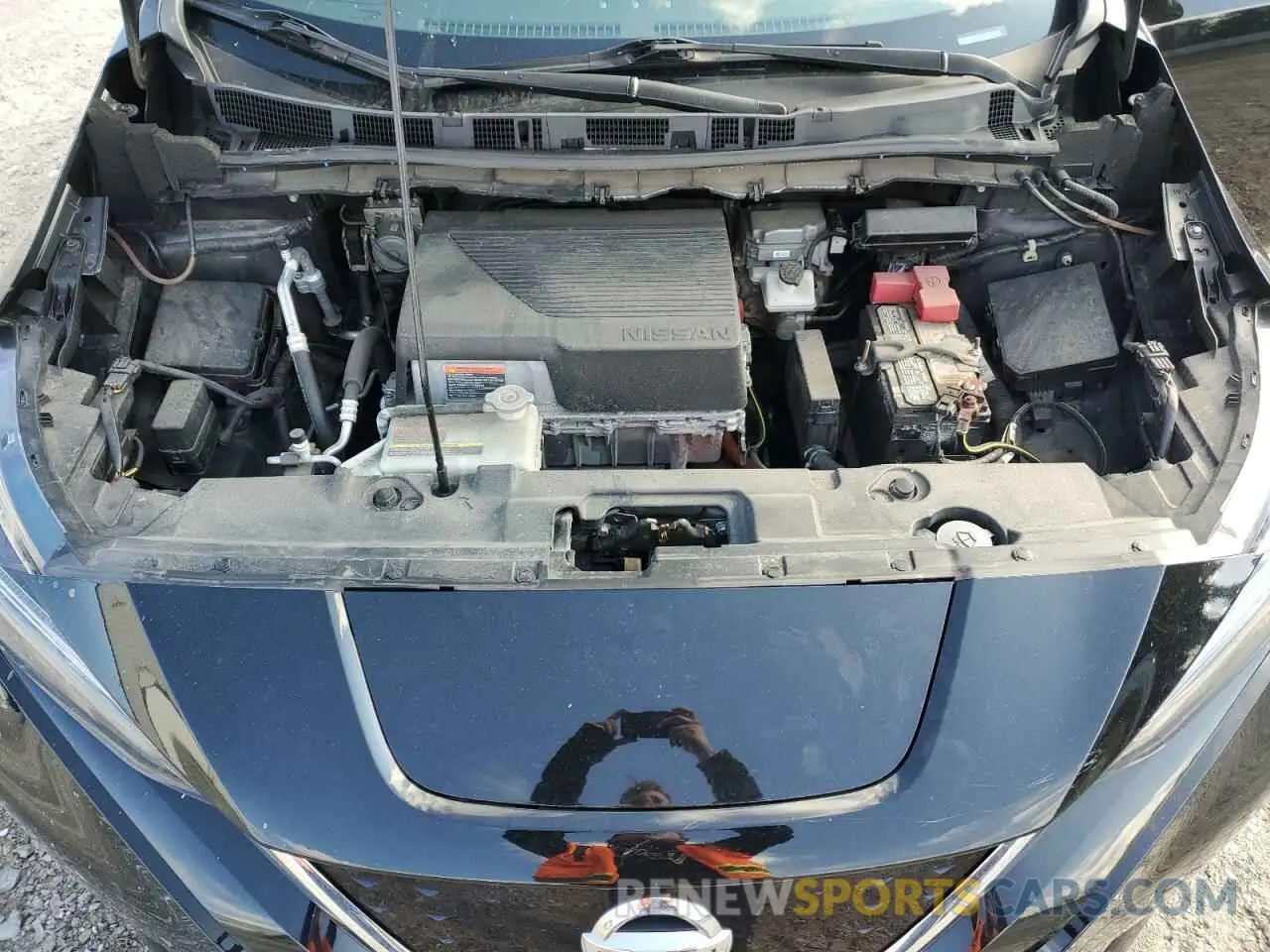13 Photograph of a damaged car 1N4AZ1BVXNC563237 NISSAN LEAF 2022