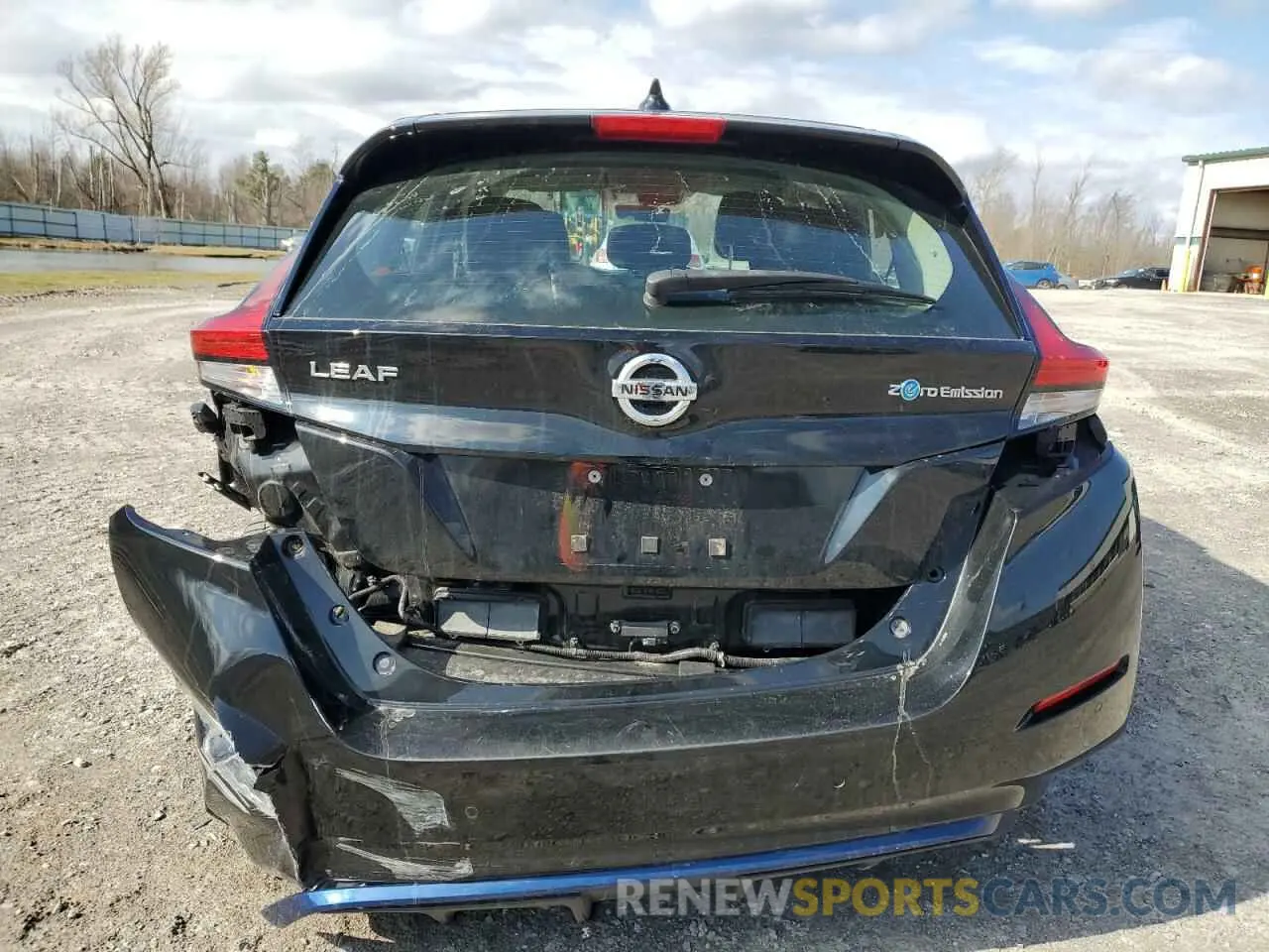 6 Photograph of a damaged car 1N4AZ1BVXNC563237 NISSAN LEAF 2022