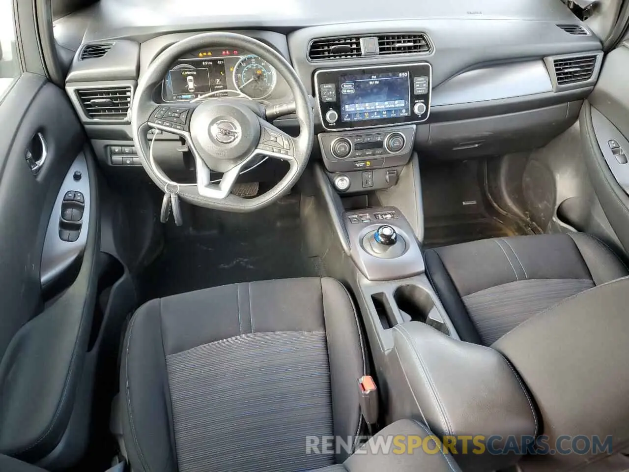 8 Photograph of a damaged car 1N4AZ1BVXNC563237 NISSAN LEAF 2022