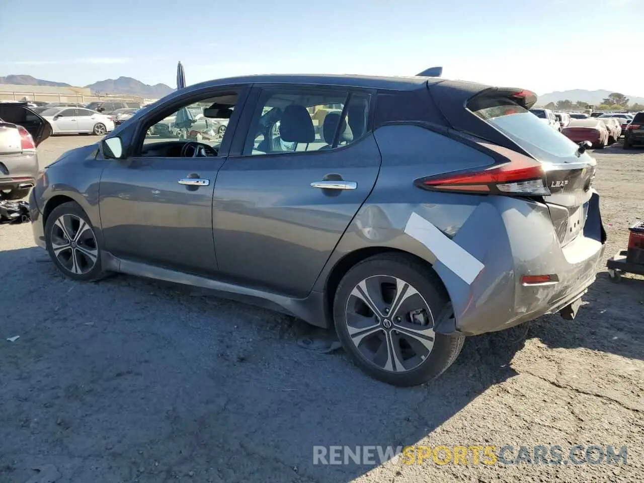 2 Photograph of a damaged car 1N4AZ1CV0NC551161 NISSAN LEAF 2022