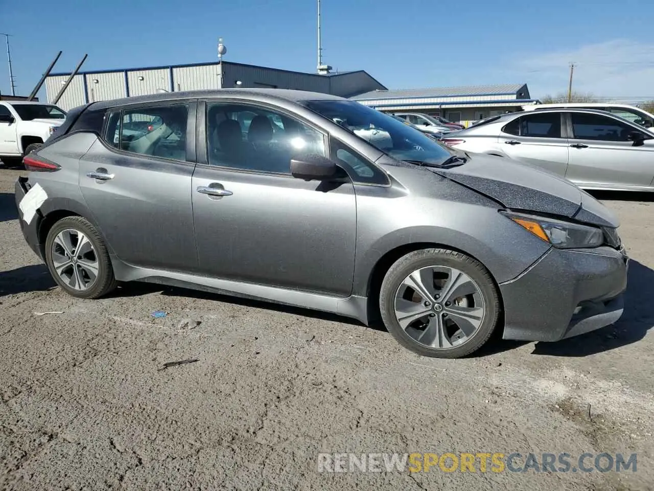 4 Photograph of a damaged car 1N4AZ1CV0NC551161 NISSAN LEAF 2022